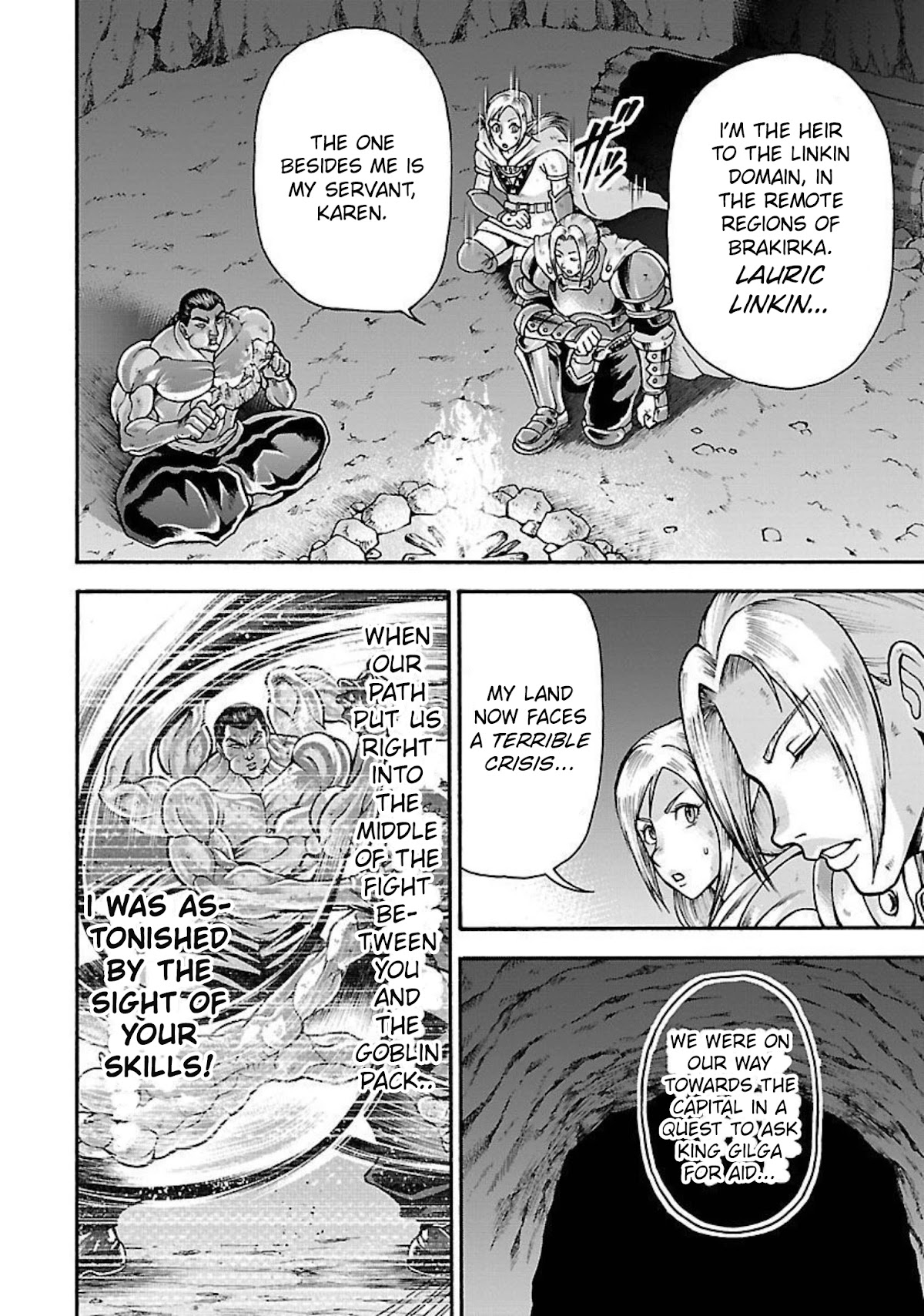 Baki Side Story - Retsu Kaioh Doesn't Mind Even if it's in another World Chapter 19 page 10 - Chapter 19: Dinner