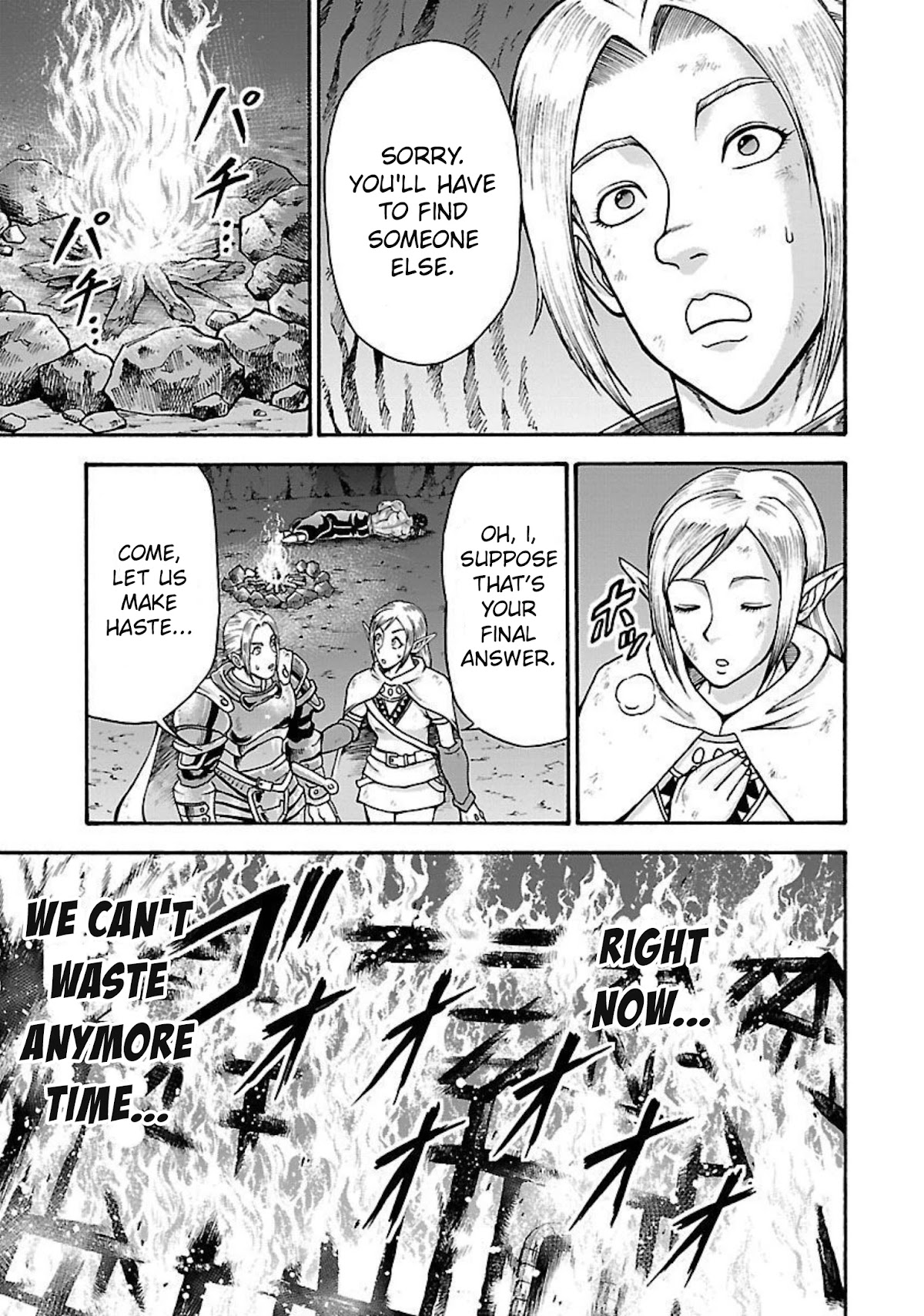 Baki Side Story - Retsu Kaioh Doesn't Mind Even if it's in another World Chapter 19 page 13 - Chapter 19: Dinner