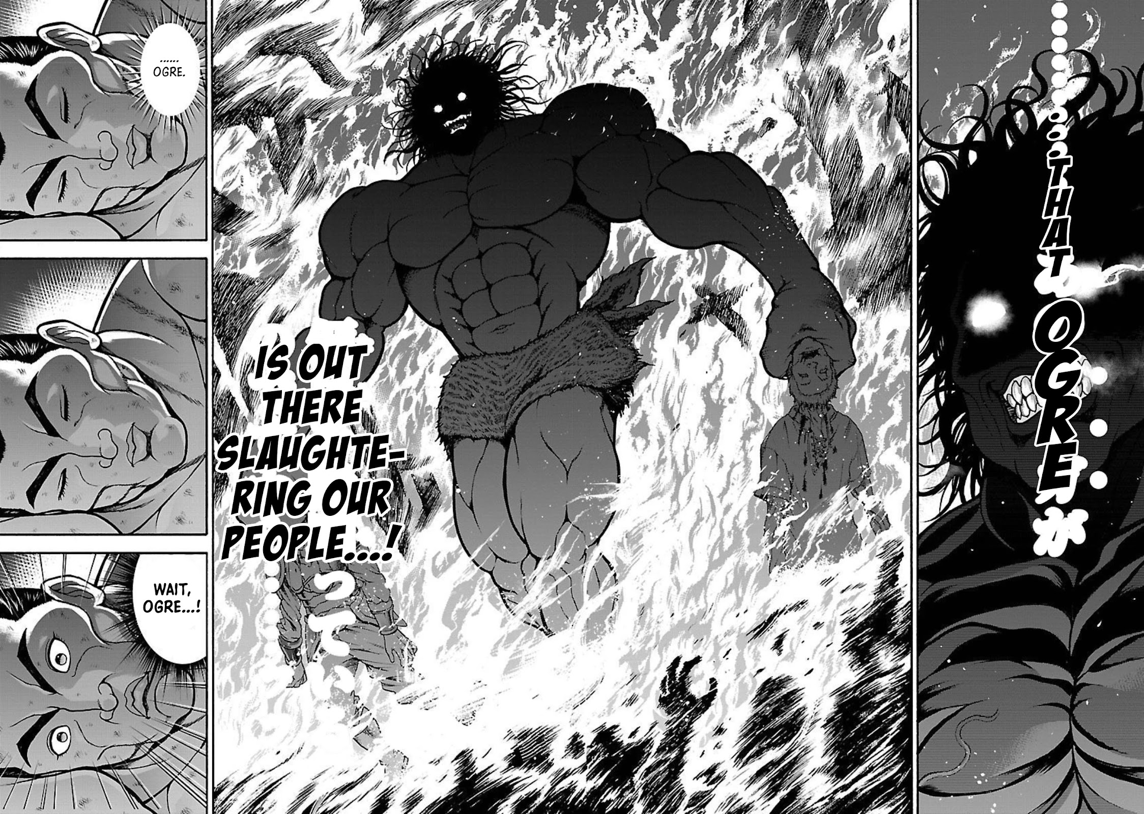 Baki Side Story - Retsu Kaioh Doesn't Mind Even if it's in another World Chapter 19 page 14 - Chapter 19: Dinner