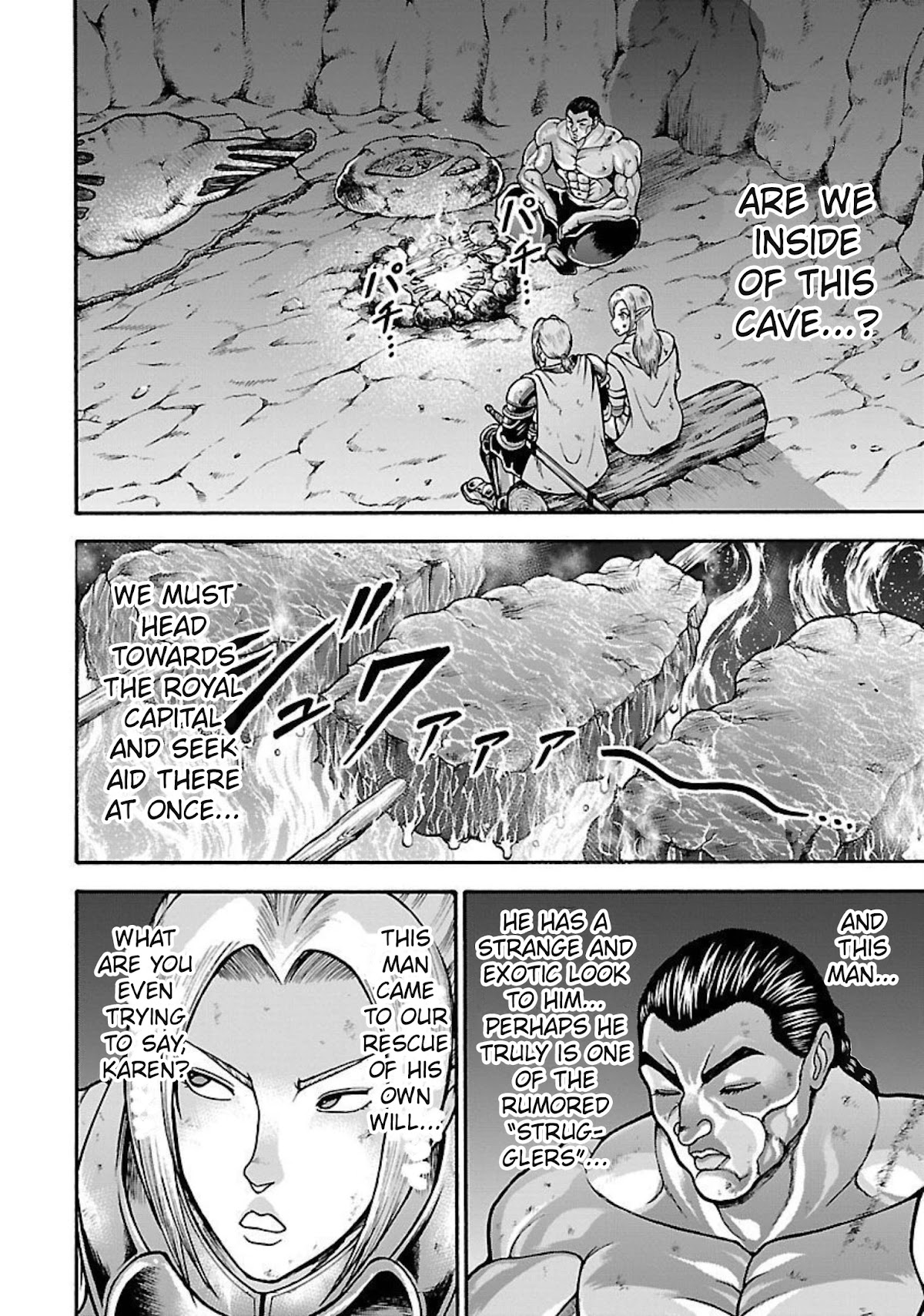 Baki Side Story - Retsu Kaioh Doesn't Mind Even if it's in another World Chapter 19 page 4 - Chapter 19: Dinner