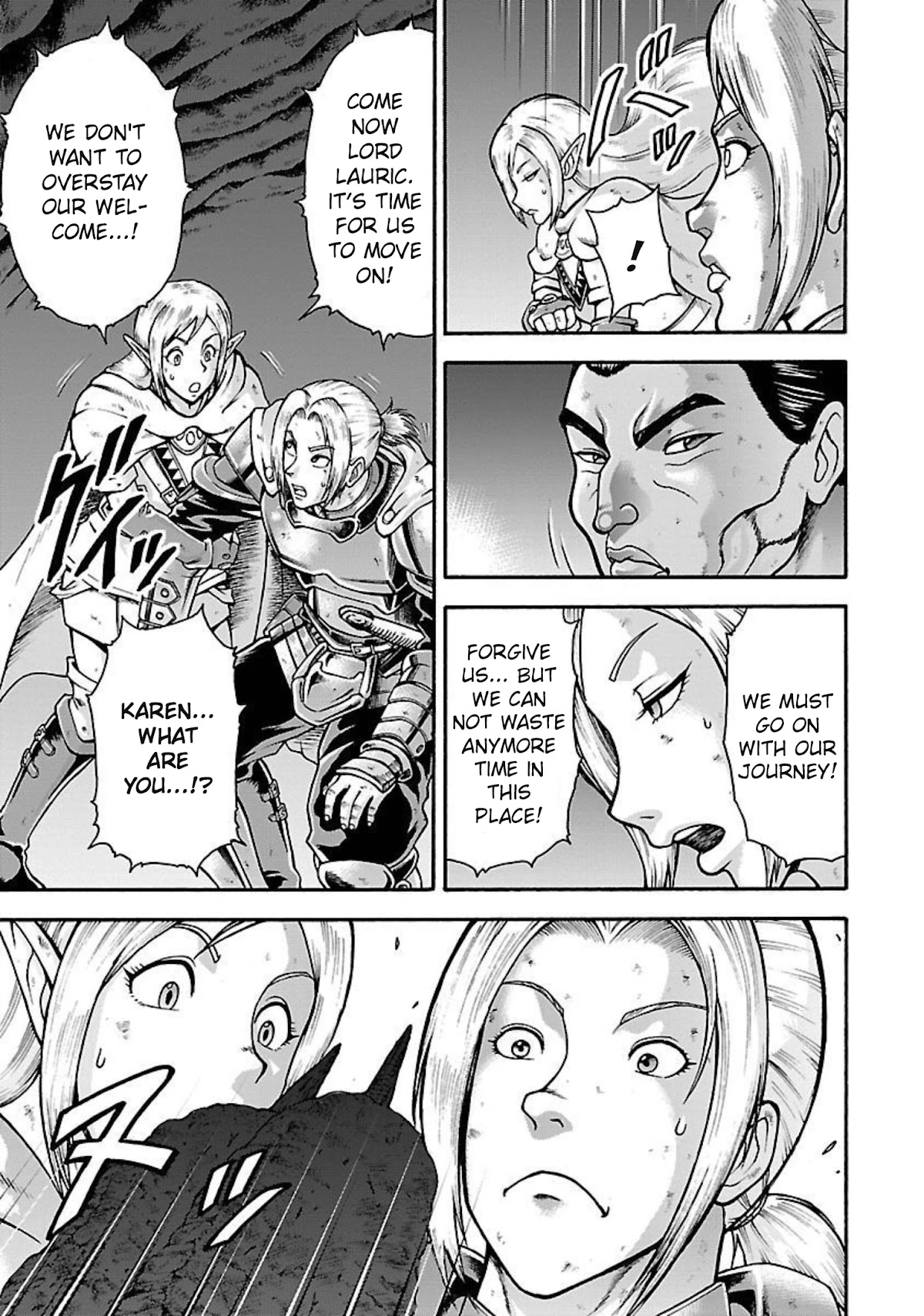 Baki Side Story - Retsu Kaioh Doesn't Mind Even if it's in another World Chapter 19 page 5 - Chapter 19: Dinner