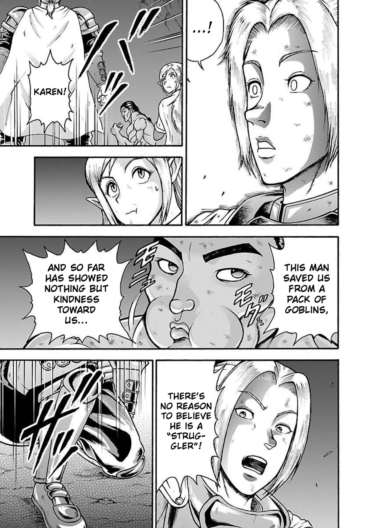 Baki Side Story - Retsu Kaioh Doesn't Mind Even if it's in another World Chapter 19 page 9 - Chapter 19: Dinner