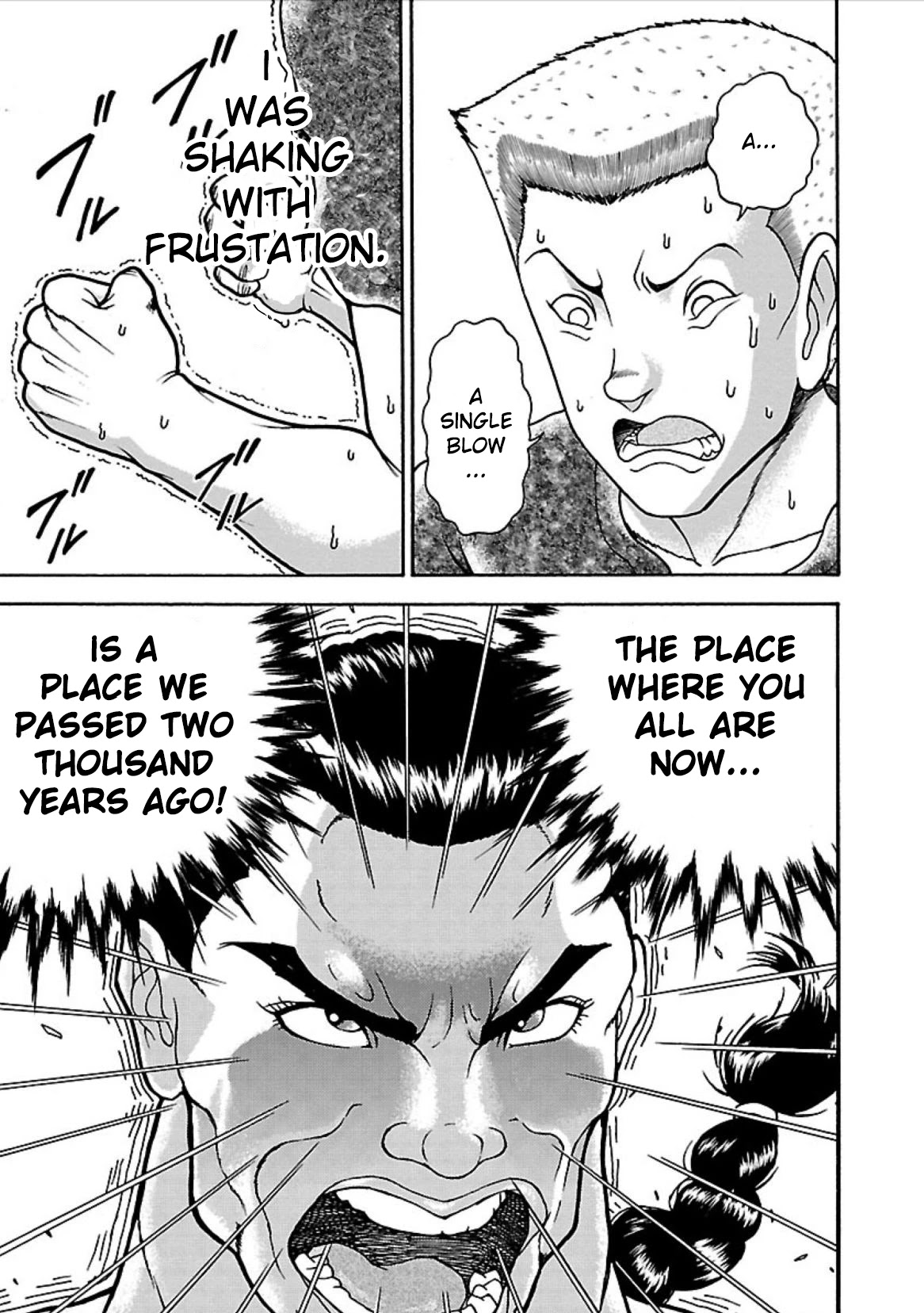 Baki Side Story - Retsu Kaioh Doesn't Mind Even if it's in another World Chapter 2 page 14 - Chapter 2: Master Retsu