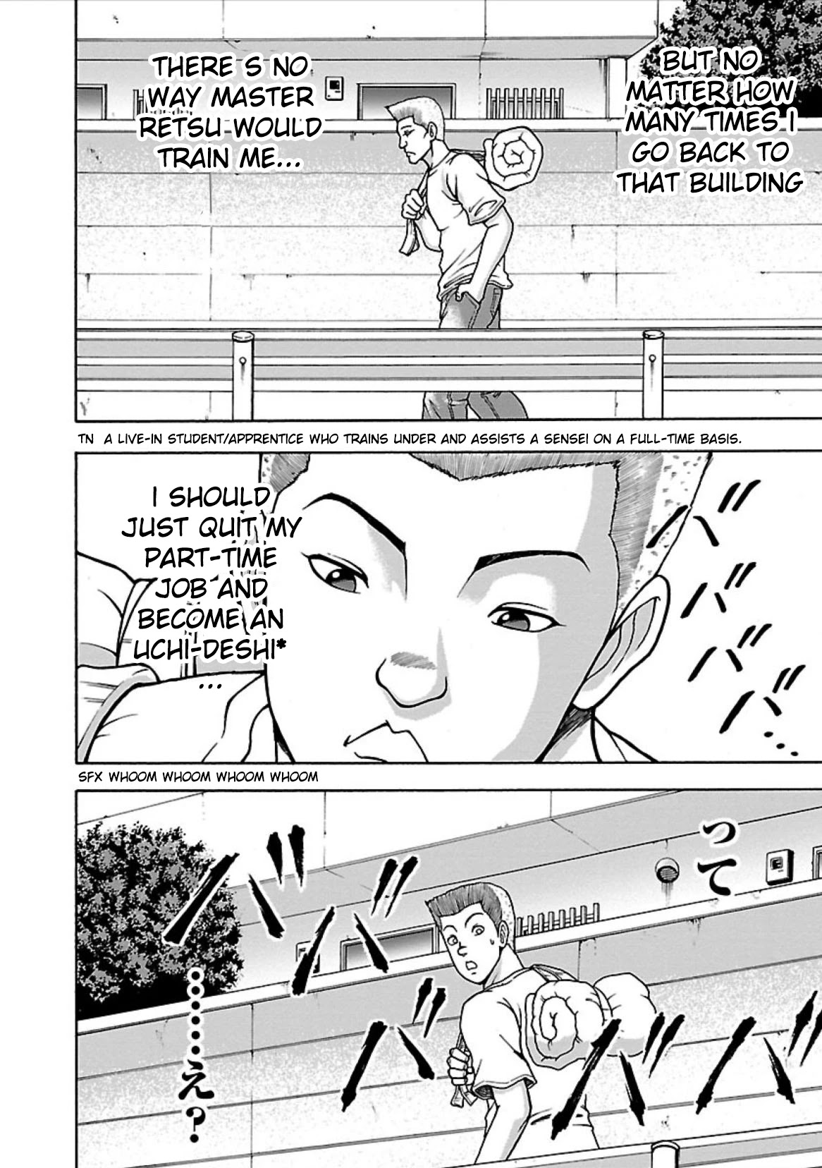 Baki Side Story - Retsu Kaioh Doesn't Mind Even if it's in another World Chapter 2 page 17 - Chapter 2: Master Retsu