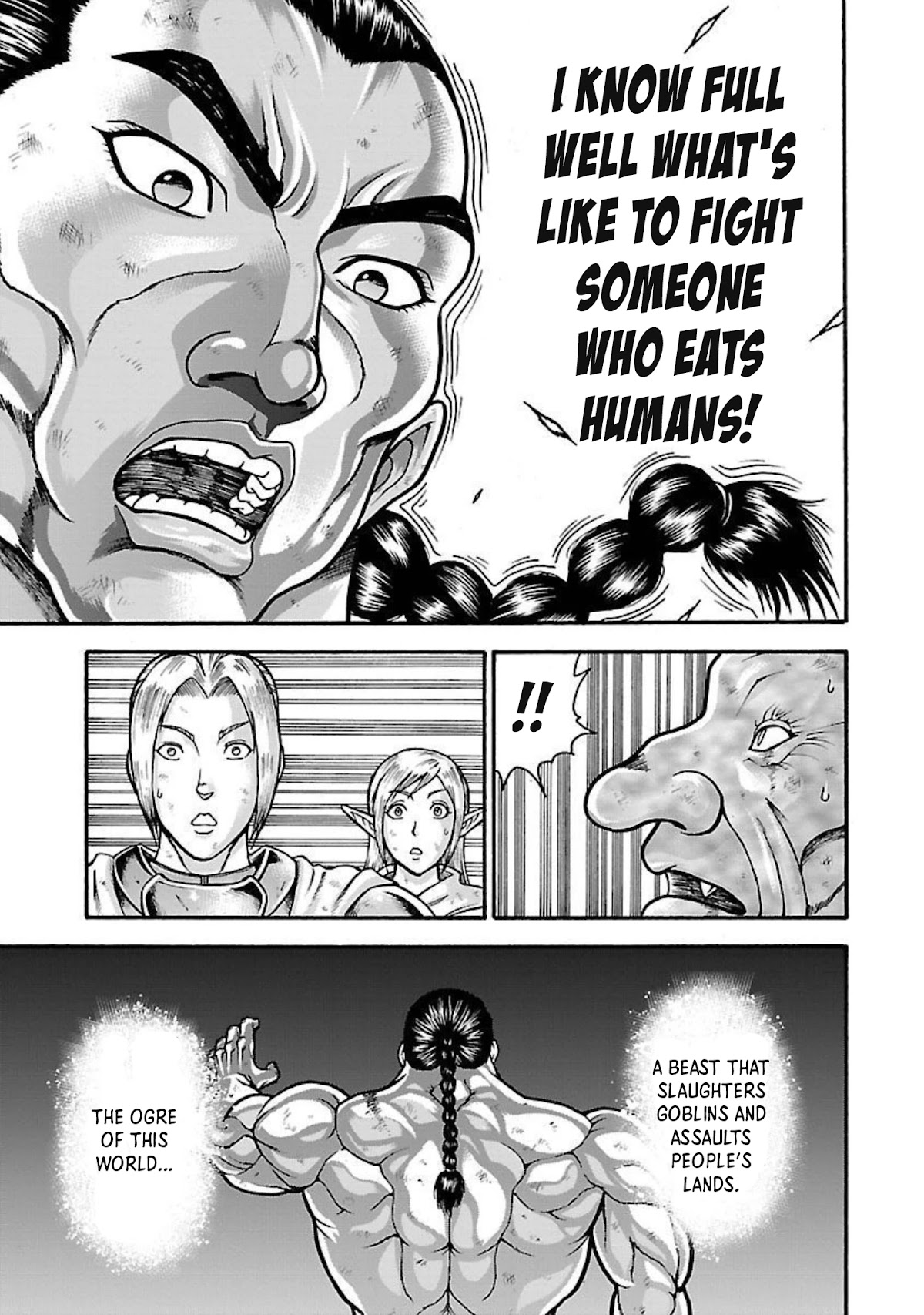 Baki Side Story - Retsu Kaioh Doesn't Mind Even if it's in another World Chapter 20 page 16 - Chapter 20: Devour
