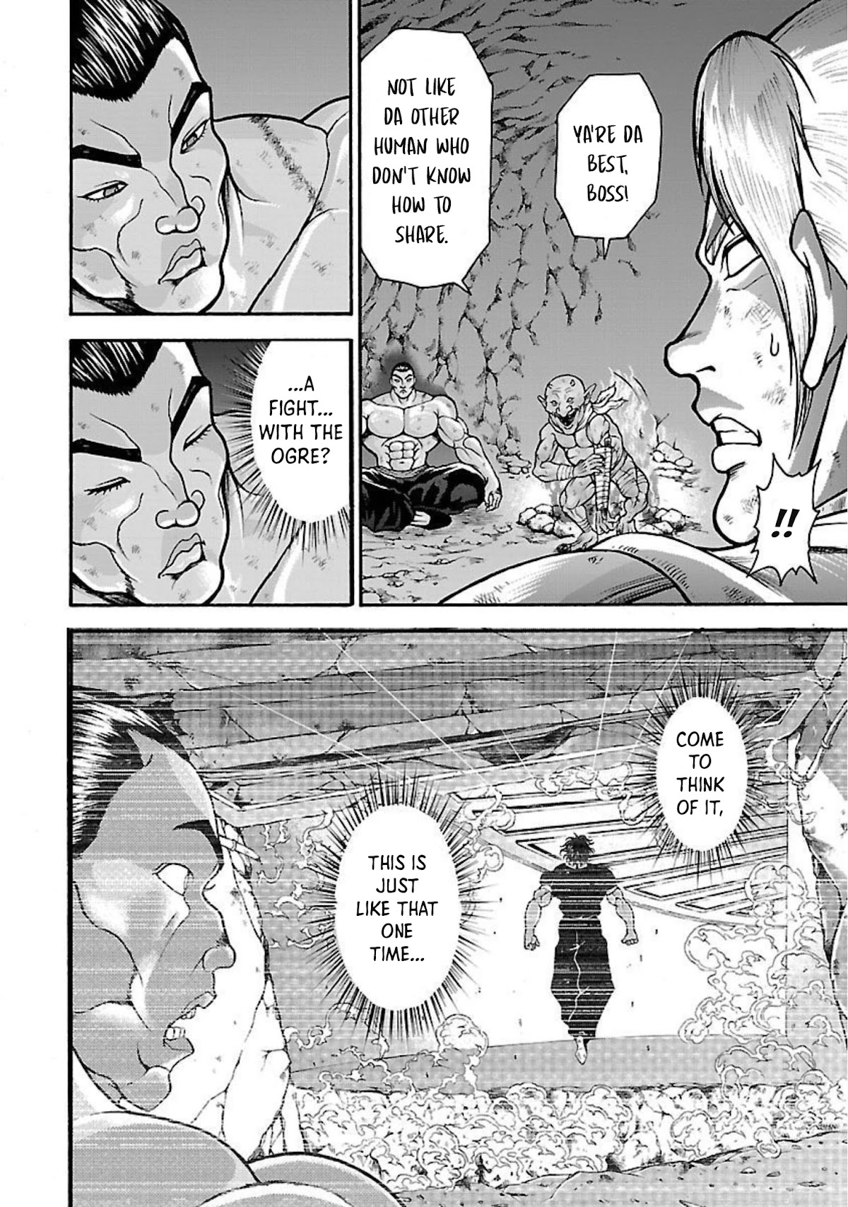 Baki Side Story - Retsu Kaioh Doesn't Mind Even if it's in another World Chapter 20 page 5 - Chapter 20: Devour