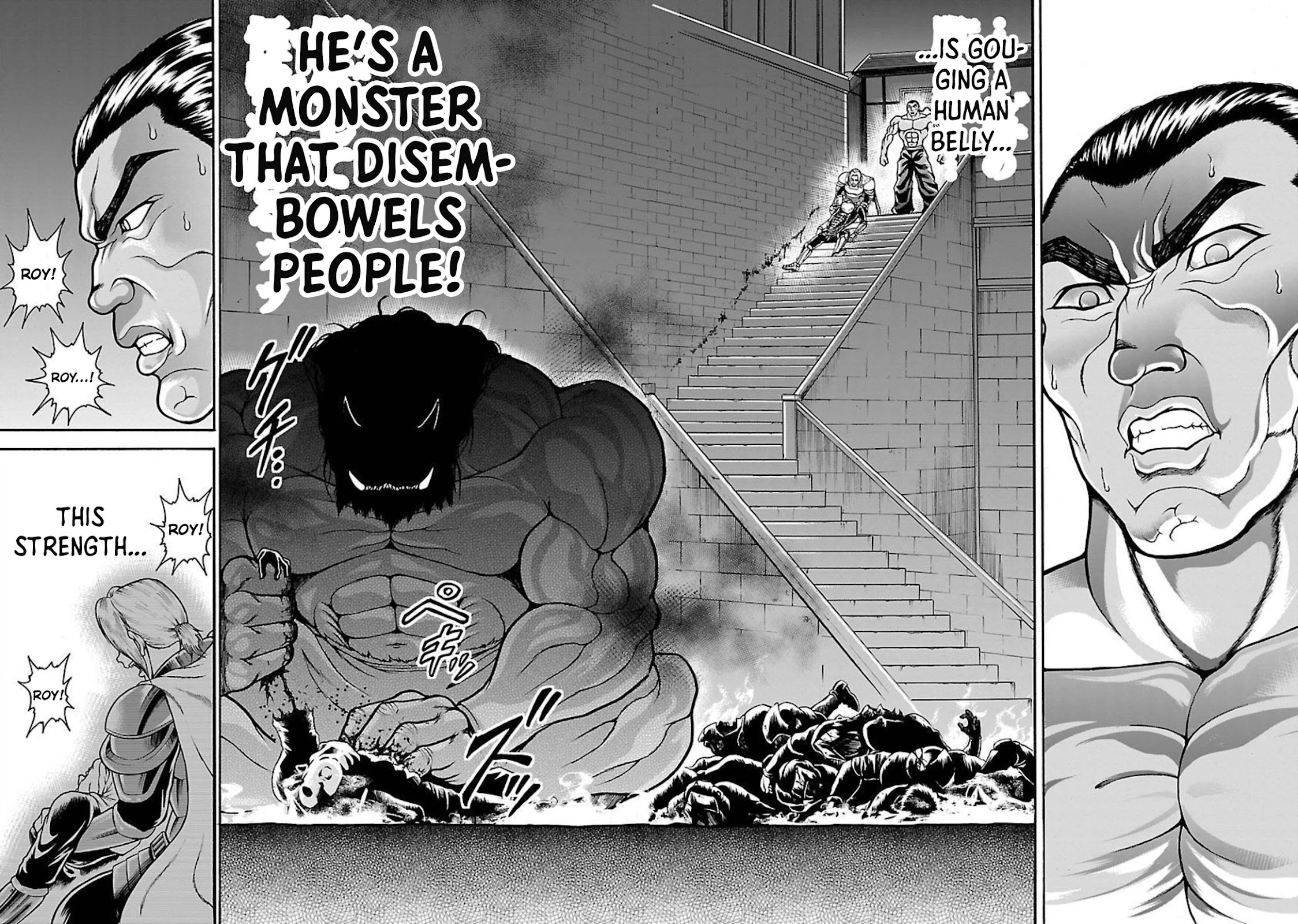 Baki Side Story - Retsu Kaioh Doesn't Mind Even if it's in another World Chapter 22 page 13 - Chapter 22: The work of a demon