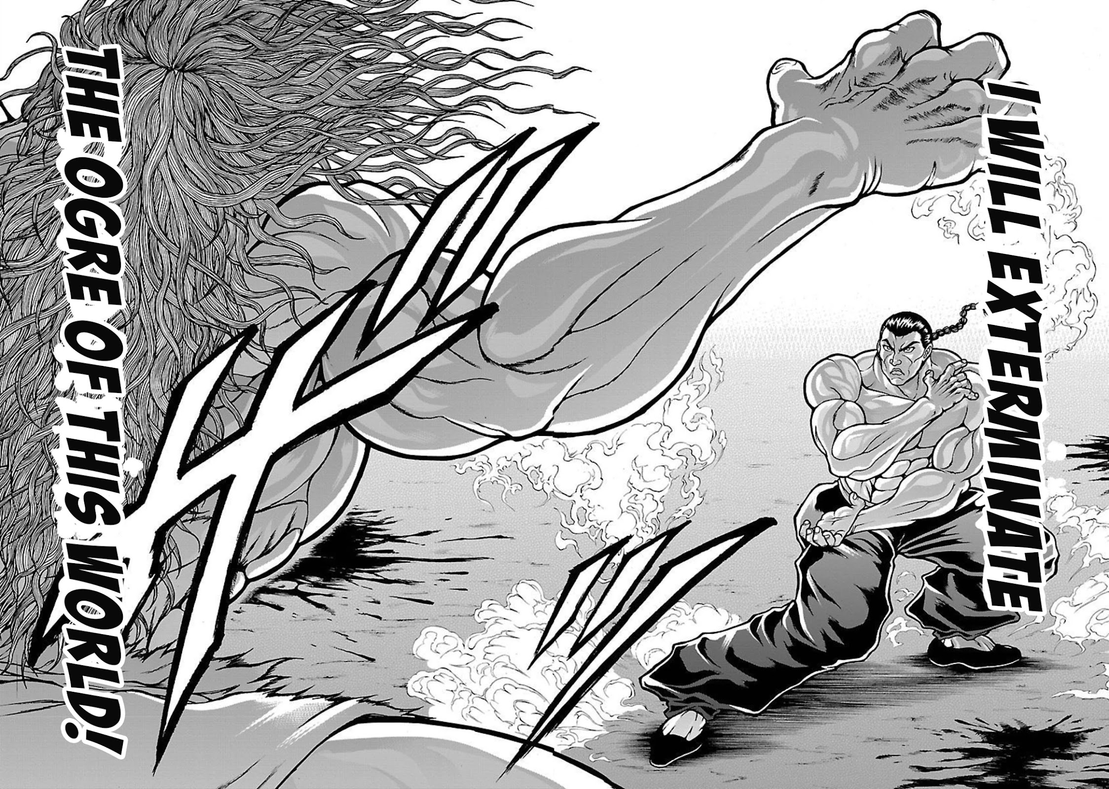 Baki Side Story - Retsu Kaioh Doesn't Mind Even if it's in another World Chapter 22 page 18 - Chapter 22: The work of a demon