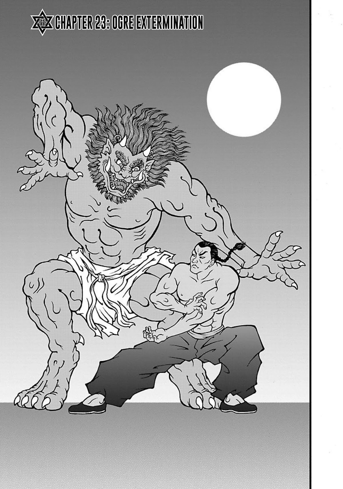 Baki Side Story - Retsu Kaioh Doesn't Mind Even if it's in another World Chapter 23 page 1 - Chapter 23: Ogre extermination