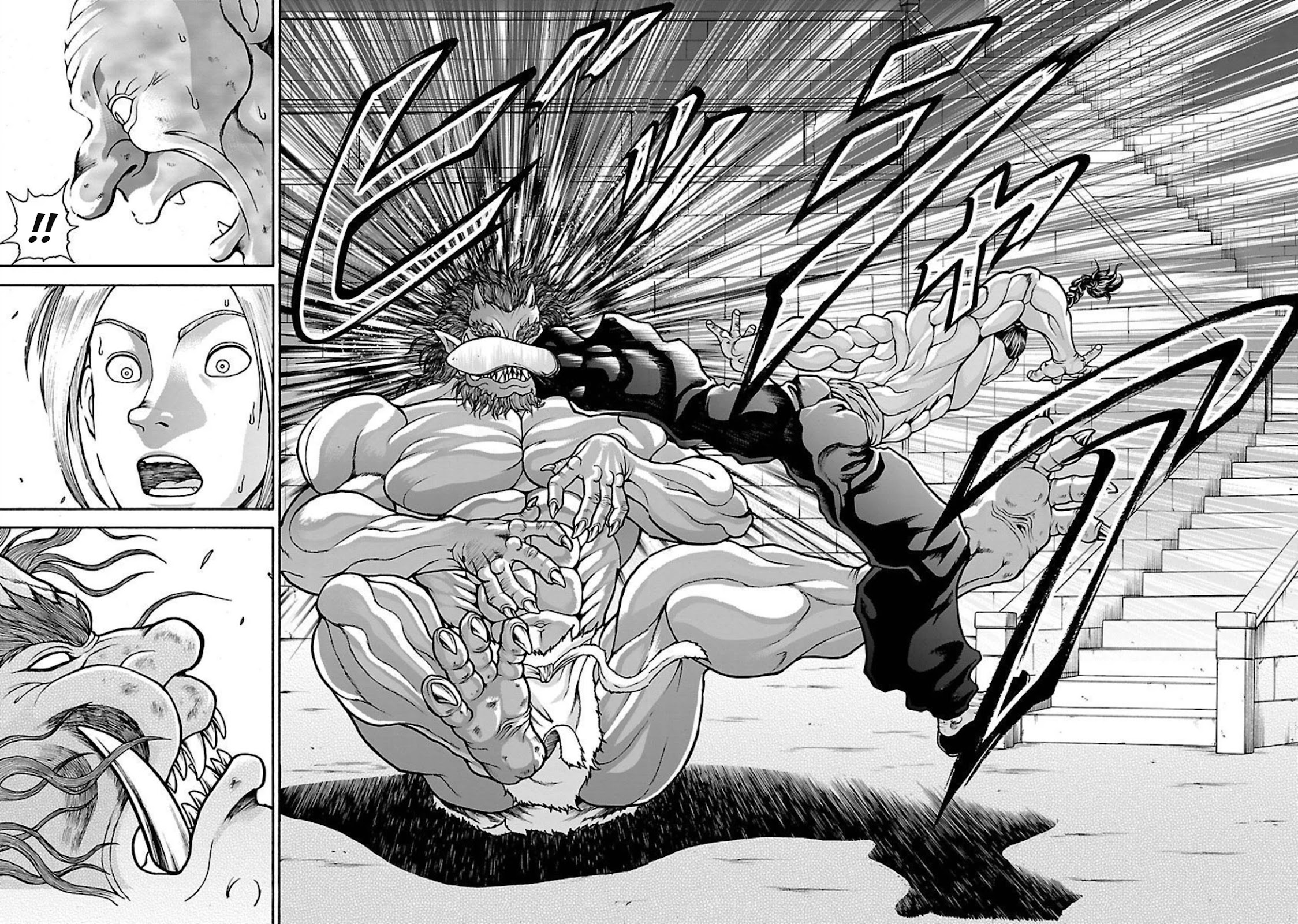 Baki Side Story - Retsu Kaioh Doesn't Mind Even if it's in another World Chapter 23 page 8 - Chapter 23: Ogre extermination