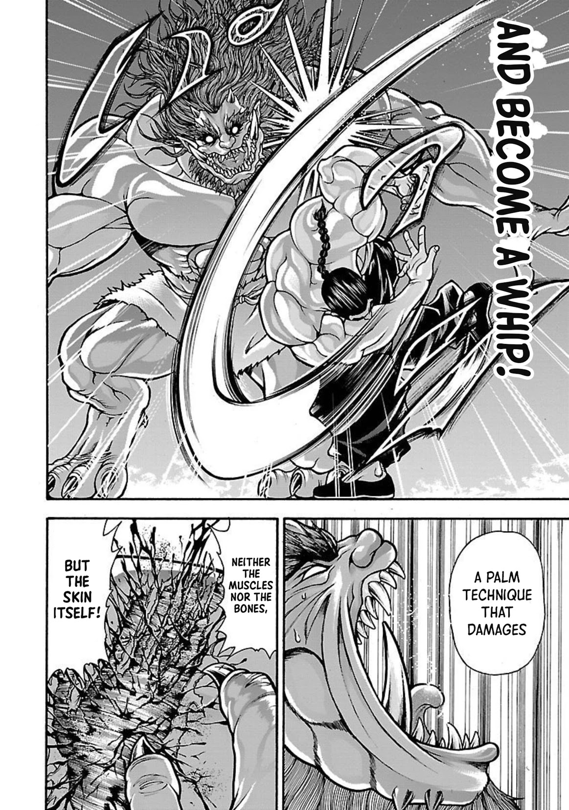 Baki Side Story - Retsu Kaioh Doesn't Mind Even if it's in another World Chapter 24 page 11 - Chapter 24: Whip