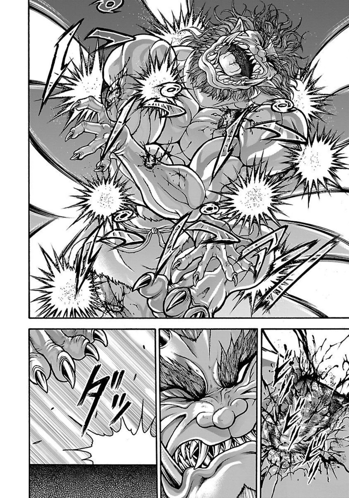 Baki Side Story - Retsu Kaioh Doesn't Mind Even if it's in another World Chapter 24 page 13 - Chapter 24: Whip