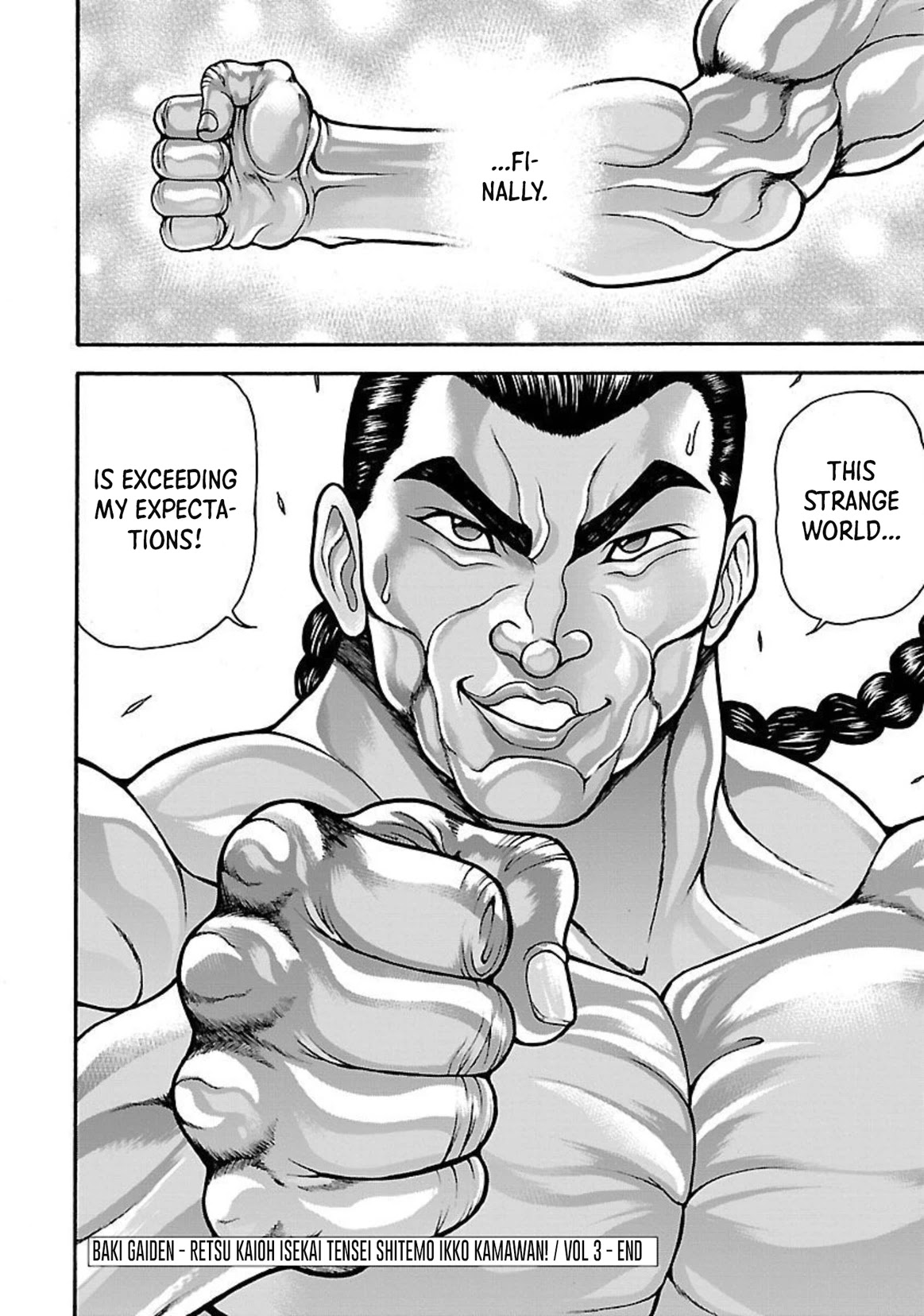 Baki Side Story - Retsu Kaioh Doesn't Mind Even if it's in another World Chapter 24 page 19 - Chapter 24: Whip