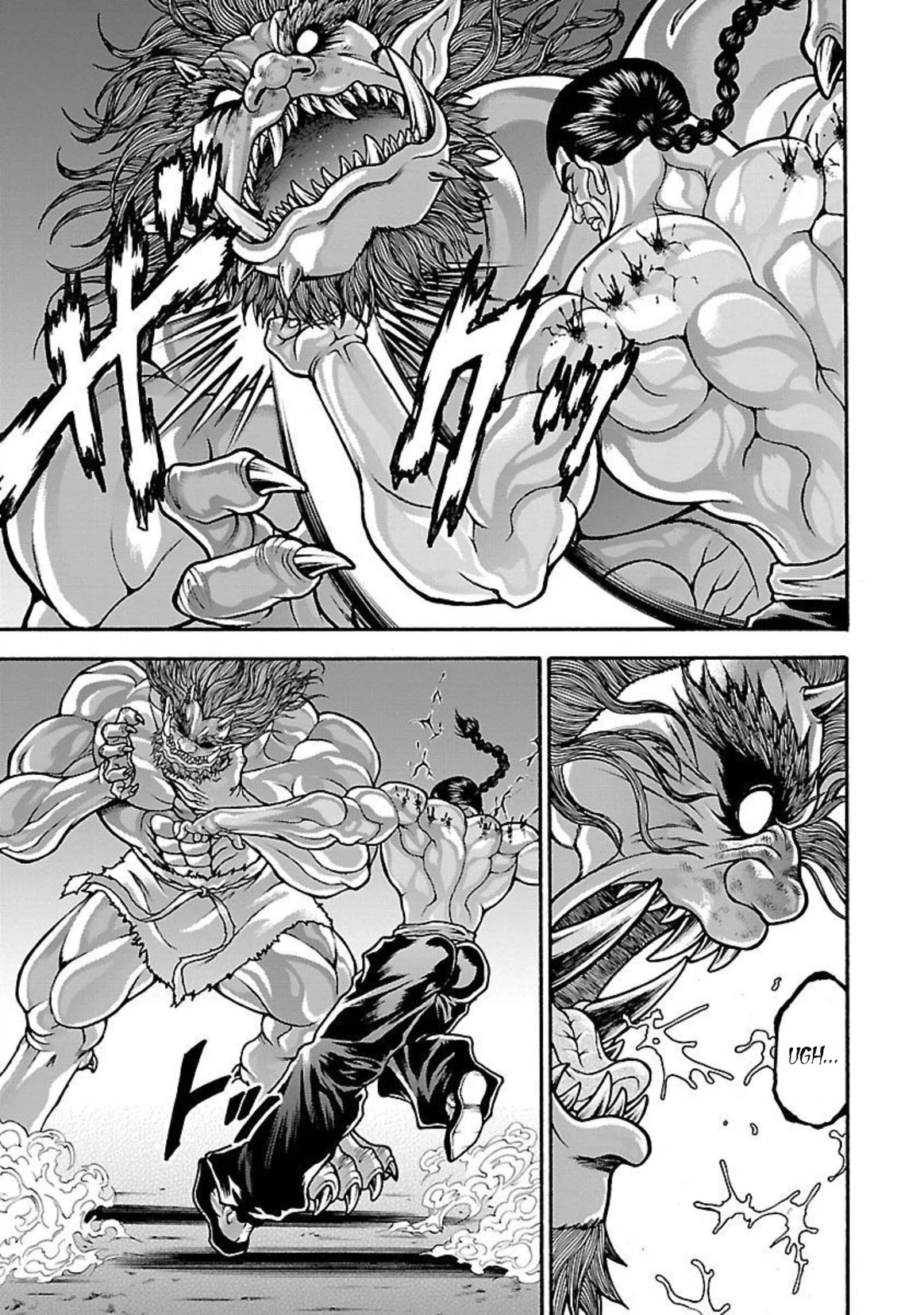 Baki Side Story - Retsu Kaioh Doesn't Mind Even if it's in another World Chapter 24 page 3 - Chapter 24: Whip