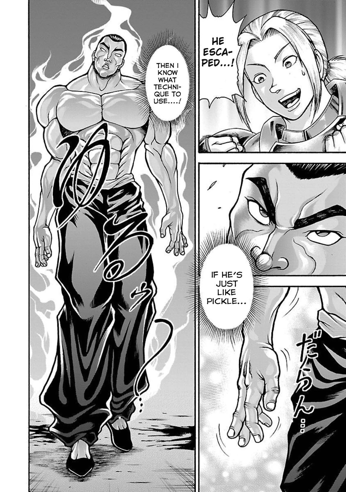 Baki Side Story - Retsu Kaioh Doesn't Mind Even if it's in another World Chapter 24 page 4 - Chapter 24: Whip