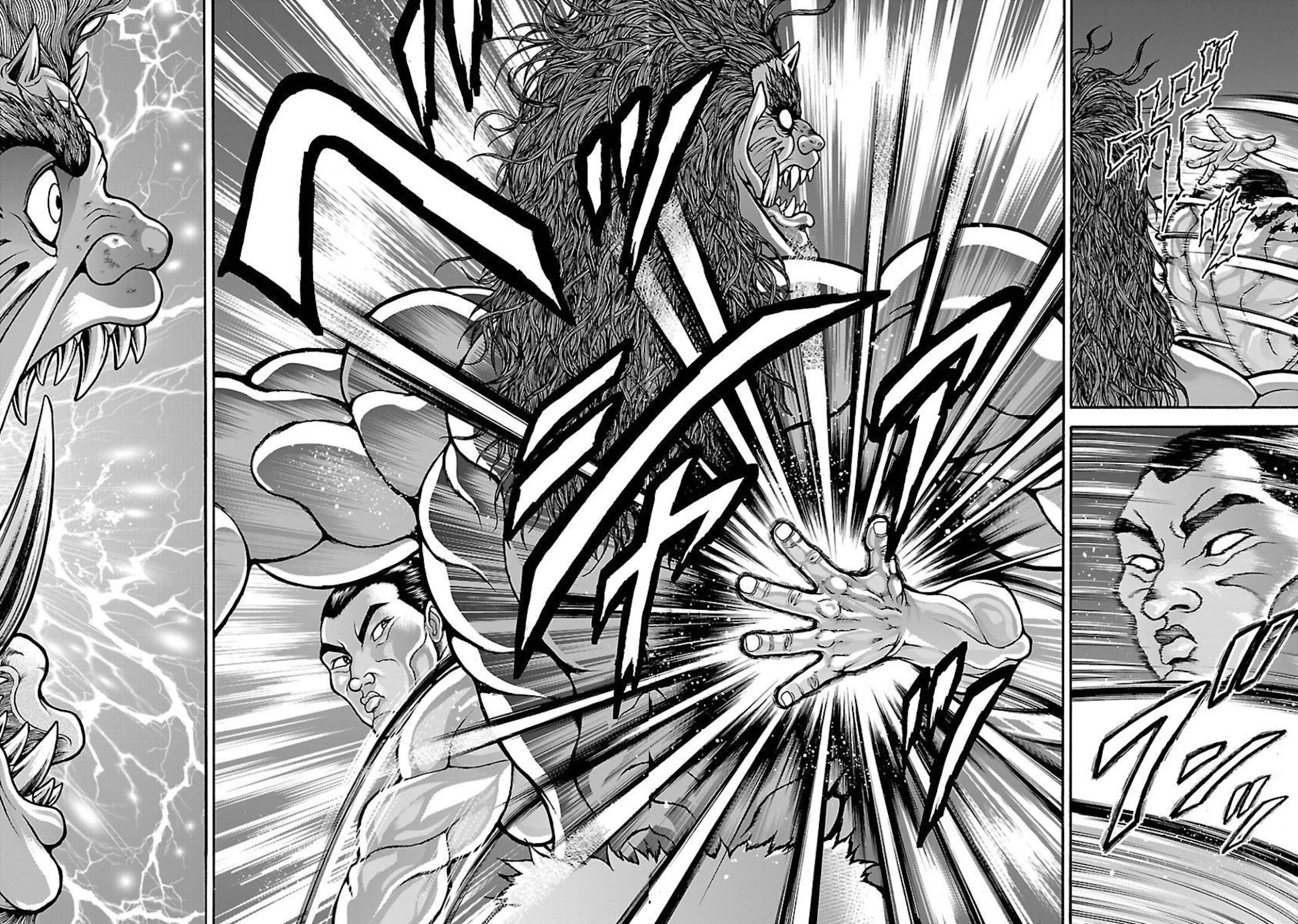 Baki Side Story - Retsu Kaioh Doesn't Mind Even if it's in another World Chapter 24 page 6 - Chapter 24: Whip