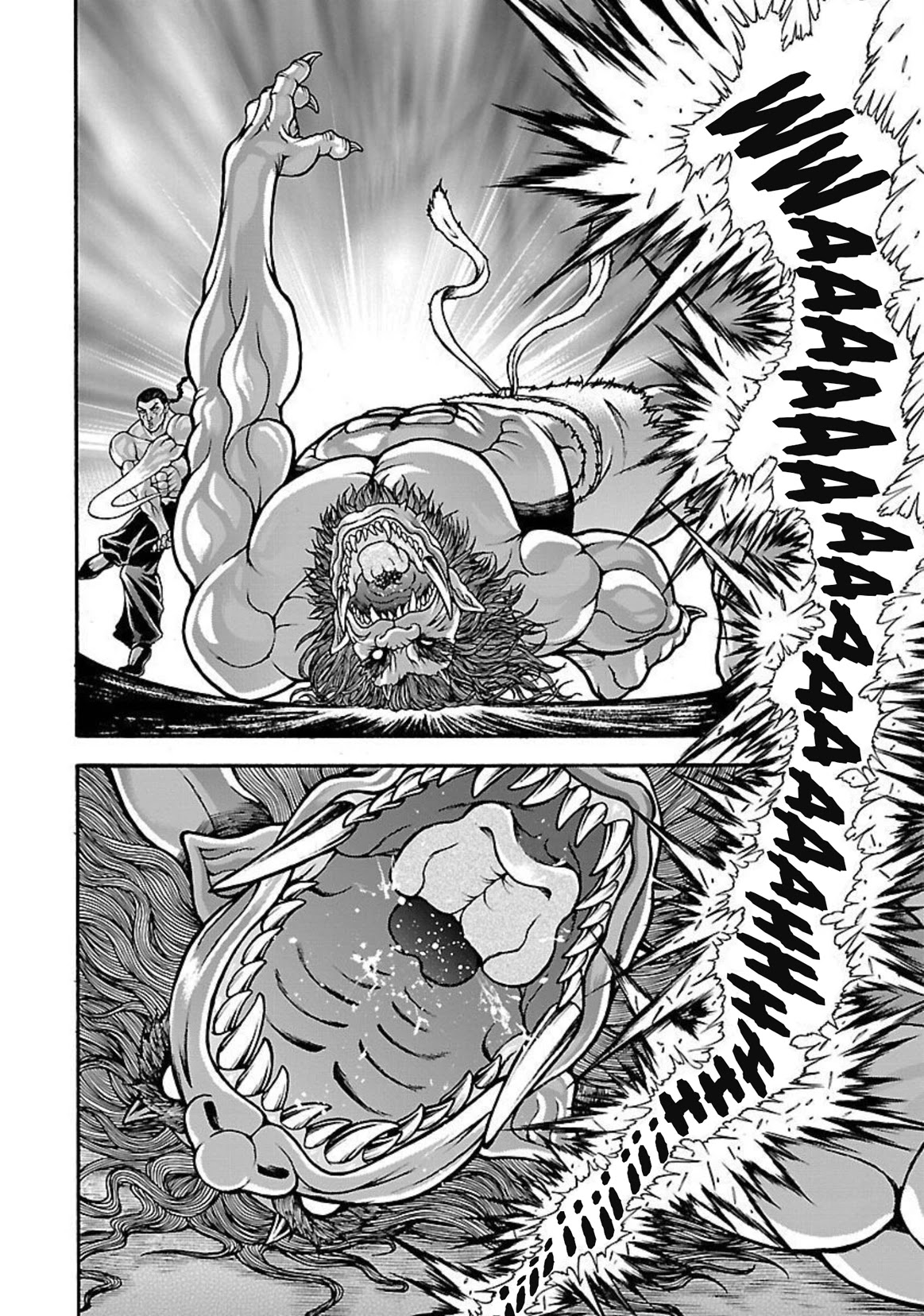 Baki Side Story - Retsu Kaioh Doesn't Mind Even if it's in another World Chapter 24 page 7 - Chapter 24: Whip