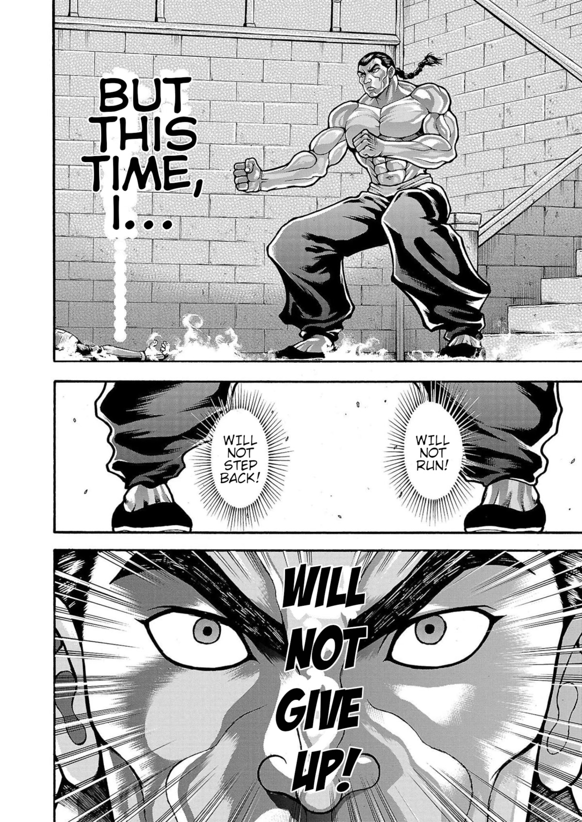 Baki Side Story - Retsu Kaioh Doesn't Mind Even if it's in another World Chapter 25 page 16 - Chapter 25: Triceratops