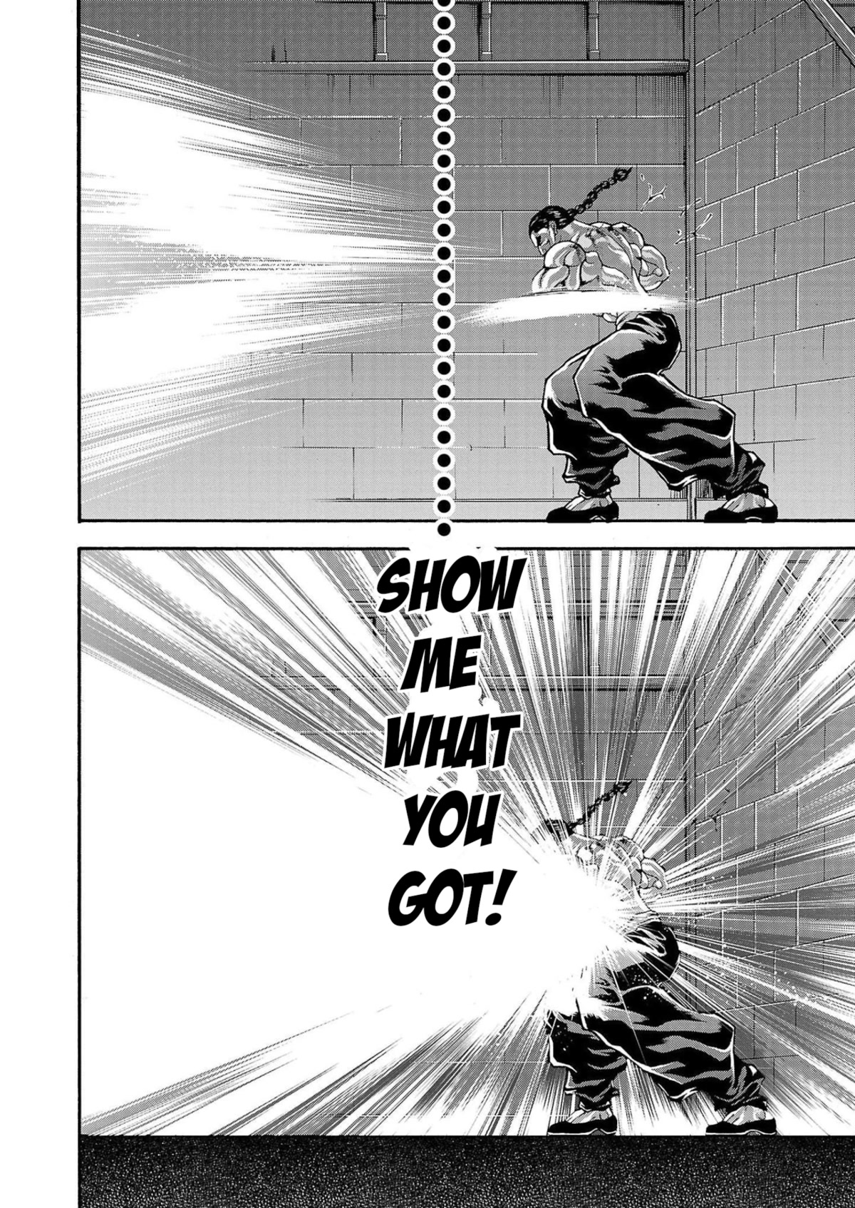 Baki Side Story - Retsu Kaioh Doesn't Mind Even if it's in another World Chapter 25 page 18 - Chapter 25: Triceratops