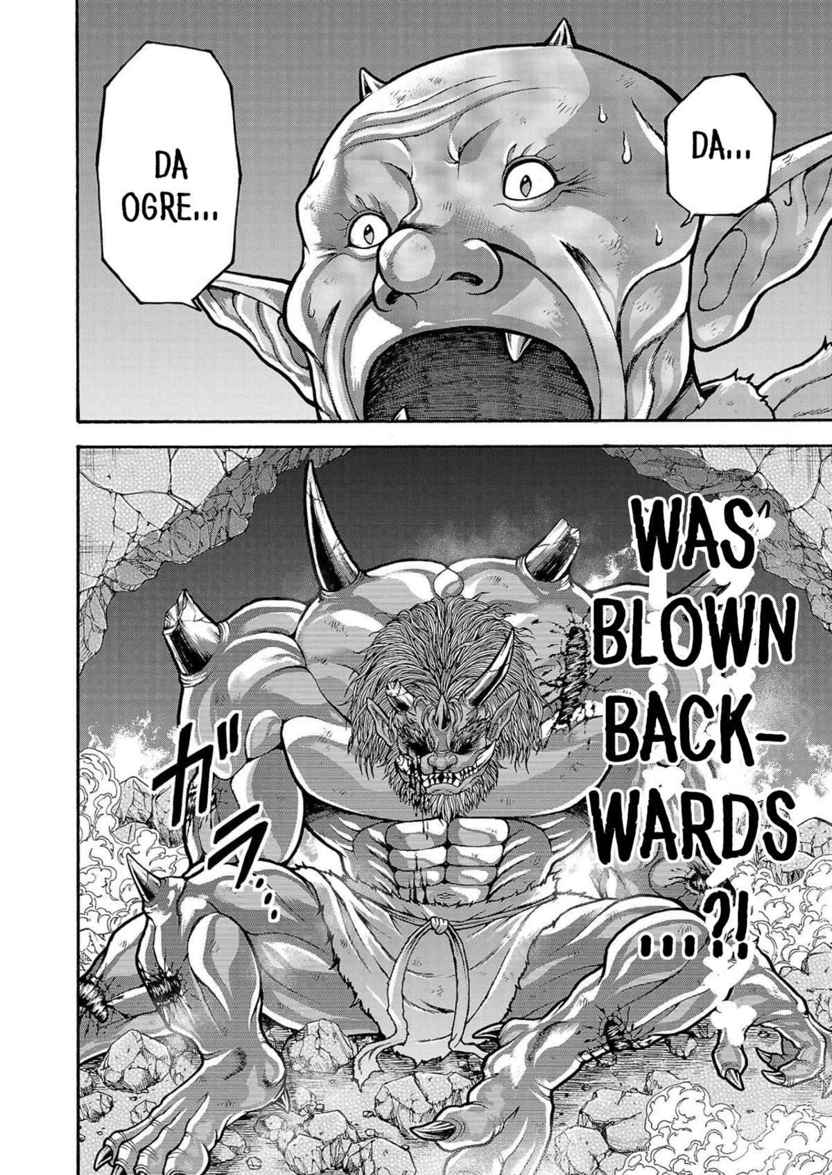 Baki Side Story - Retsu Kaioh Doesn't Mind Even if it's in another World Chapter 25 page 22 - Chapter 25: Triceratops