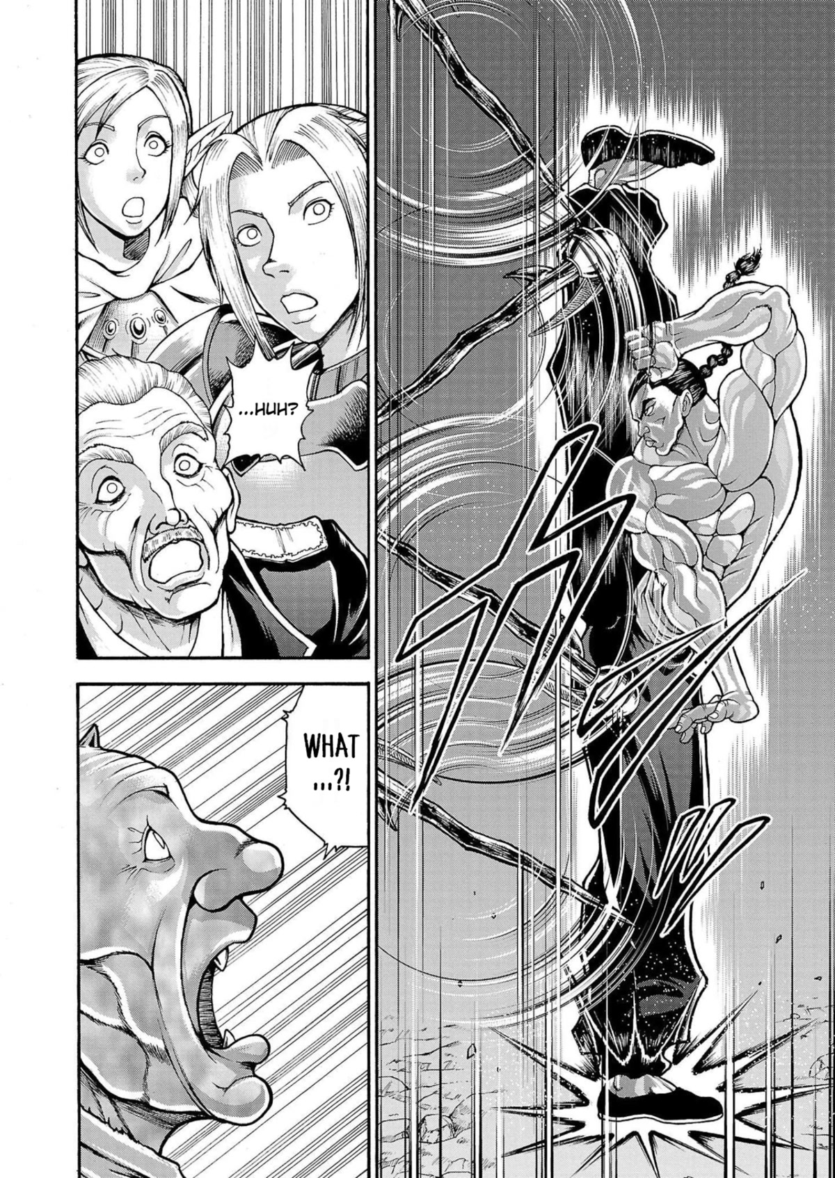 Baki Side Story - Retsu Kaioh Doesn't Mind Even if it's in another World Chapter 27 page 13 - Chapter 27: The cry of the ogre