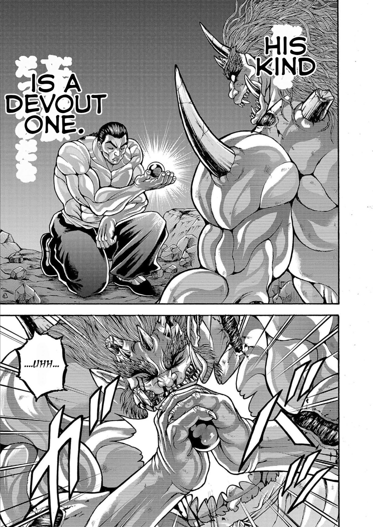 Baki Side Story - Retsu Kaioh Doesn't Mind Even if it's in another World Chapter 27 page 17 - Chapter 27: The cry of the ogre
