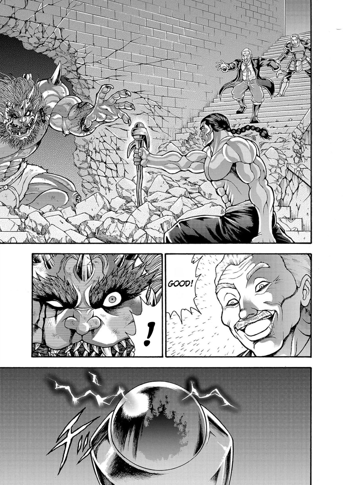 Baki Side Story - Retsu Kaioh Doesn't Mind Even if it's in another World Chapter 27 page 3 - Chapter 27: The cry of the ogre