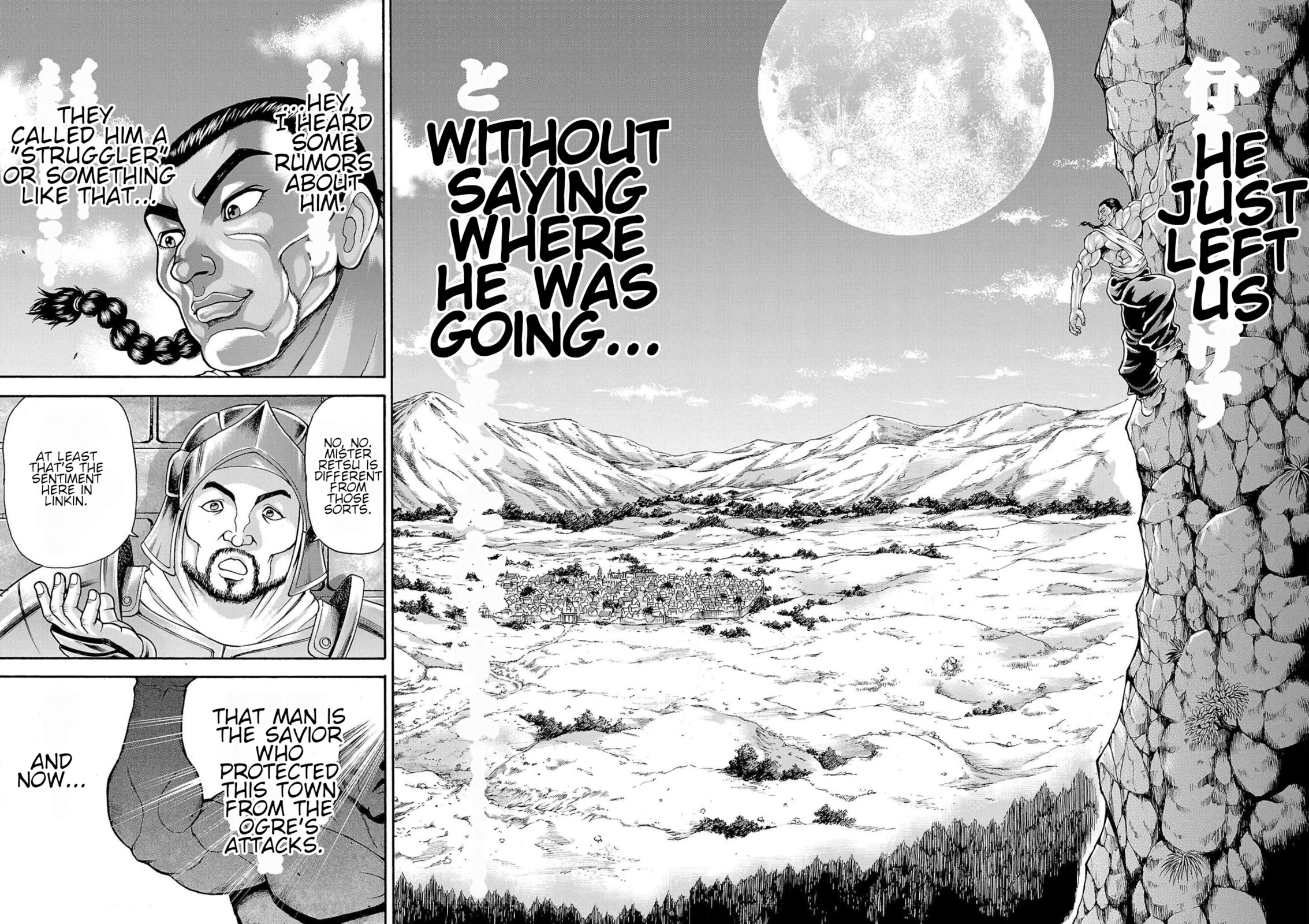 Baki Side Story - Retsu Kaioh Doesn't Mind Even if it's in another World Chapter 28 page 12 - Chapter 28: Guardian