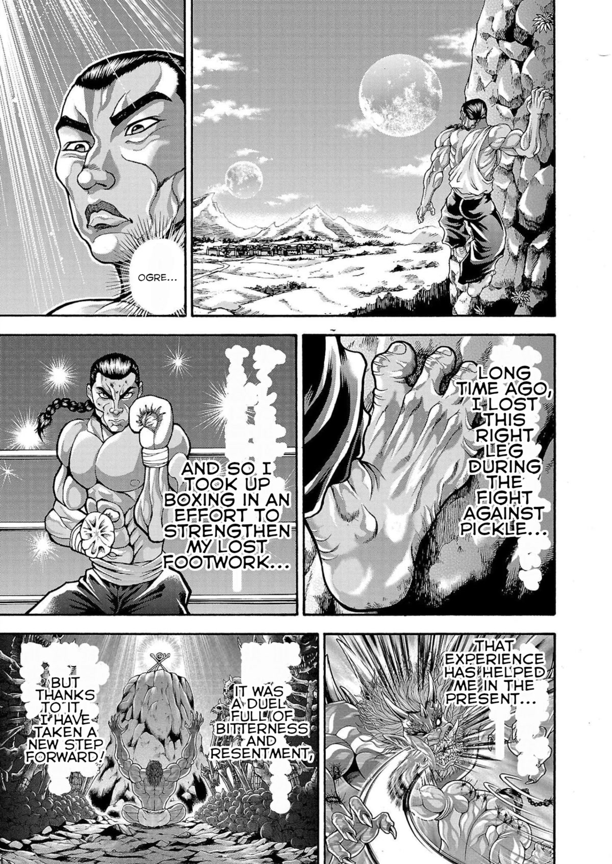 Baki Side Story - Retsu Kaioh Doesn't Mind Even if it's in another World Chapter 28 page 14 - Chapter 28: Guardian