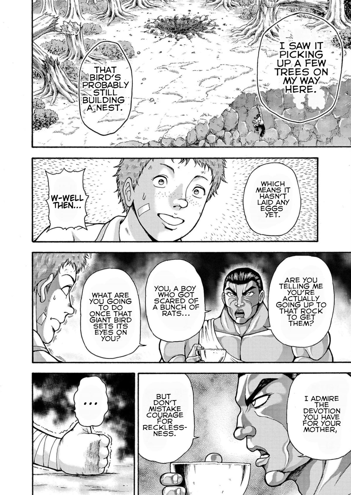 Baki Side Story - Retsu Kaioh Doesn't Mind Even if it's in another World Chapter 29 page 10 - Chapter 29: Roc