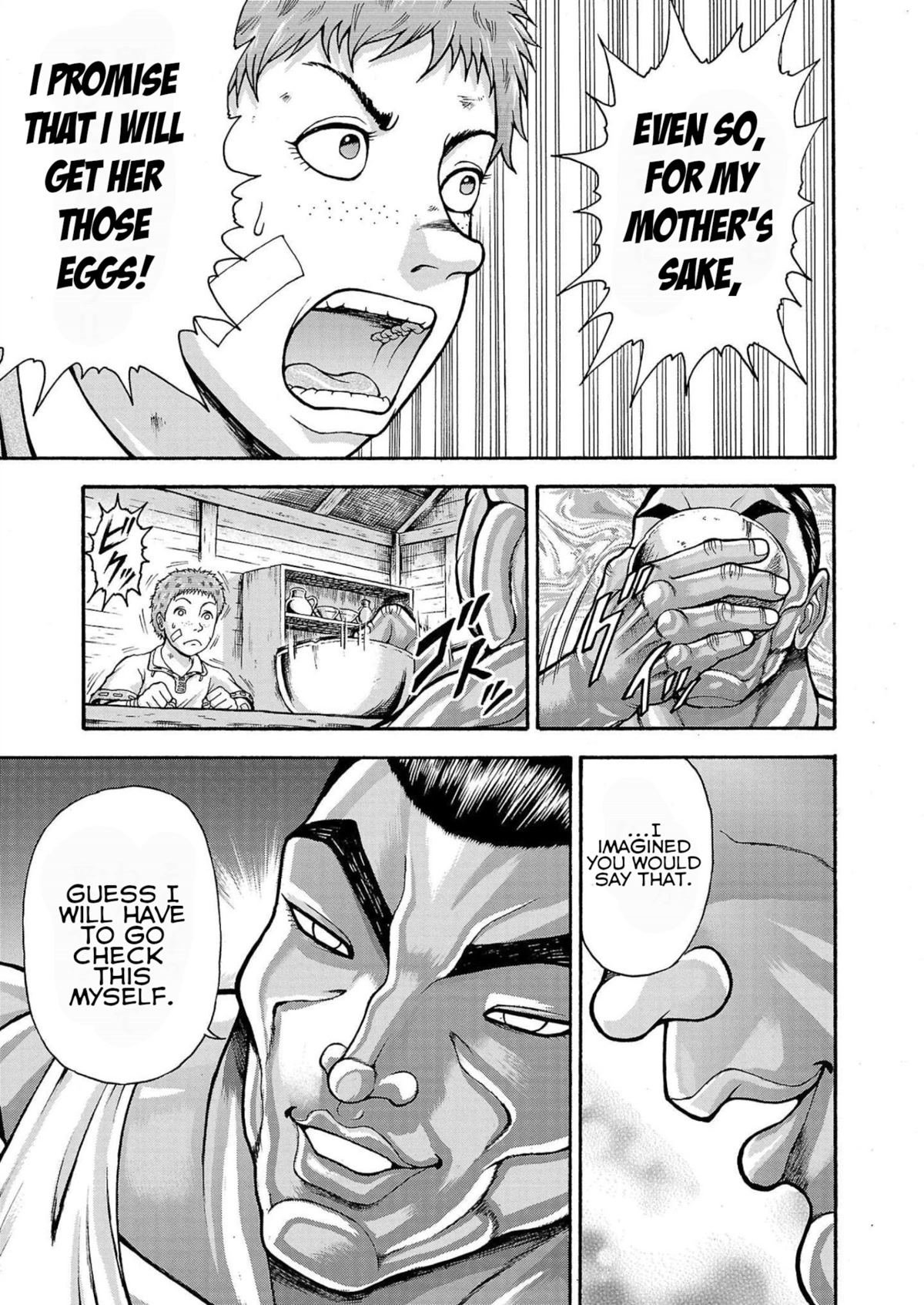 Baki Side Story - Retsu Kaioh Doesn't Mind Even if it's in another World Chapter 29 page 11 - Chapter 29: Roc