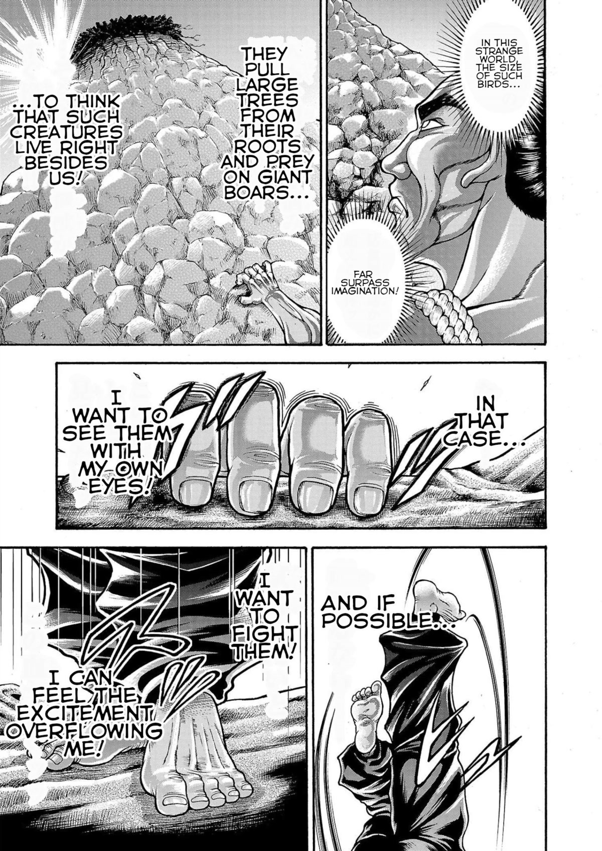 Baki Side Story - Retsu Kaioh Doesn't Mind Even if it's in another World Chapter 29 page 13 - Chapter 29: Roc