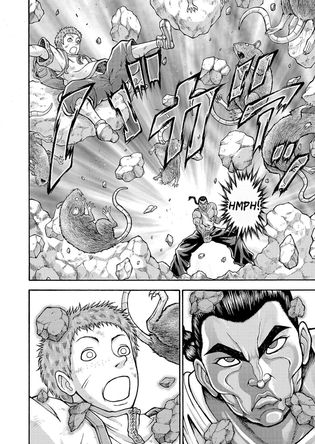 Baki Side Story - Retsu Kaioh Doesn't Mind Even if it's in another World Chapter 29 page 4 - Chapter 29: Roc