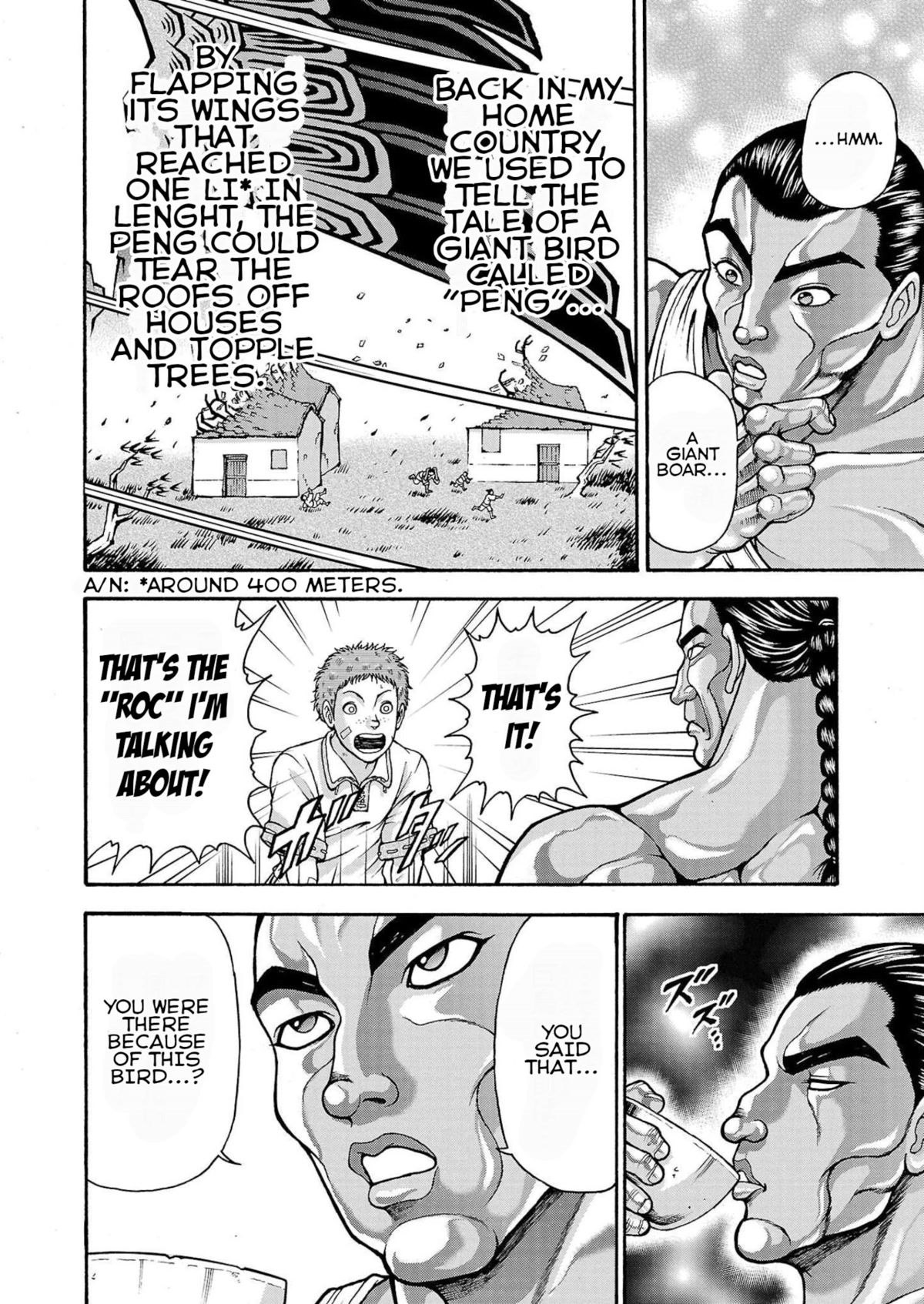 Baki Side Story - Retsu Kaioh Doesn't Mind Even if it's in another World Chapter 29 page 8 - Chapter 29: Roc