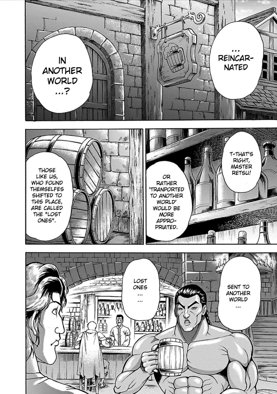 Baki Side Story - Retsu Kaioh Doesn't Mind Even if it's in another World Chapter 3 page 2 - Chapter 3: Lizardman