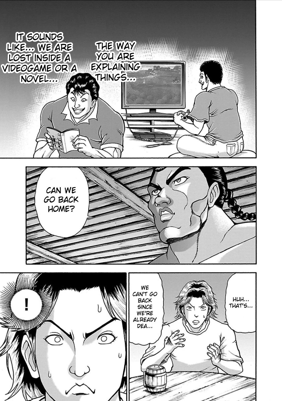 Baki Side Story - Retsu Kaioh Doesn't Mind Even if it's in another World Chapter 3 page 3 - Chapter 3: Lizardman