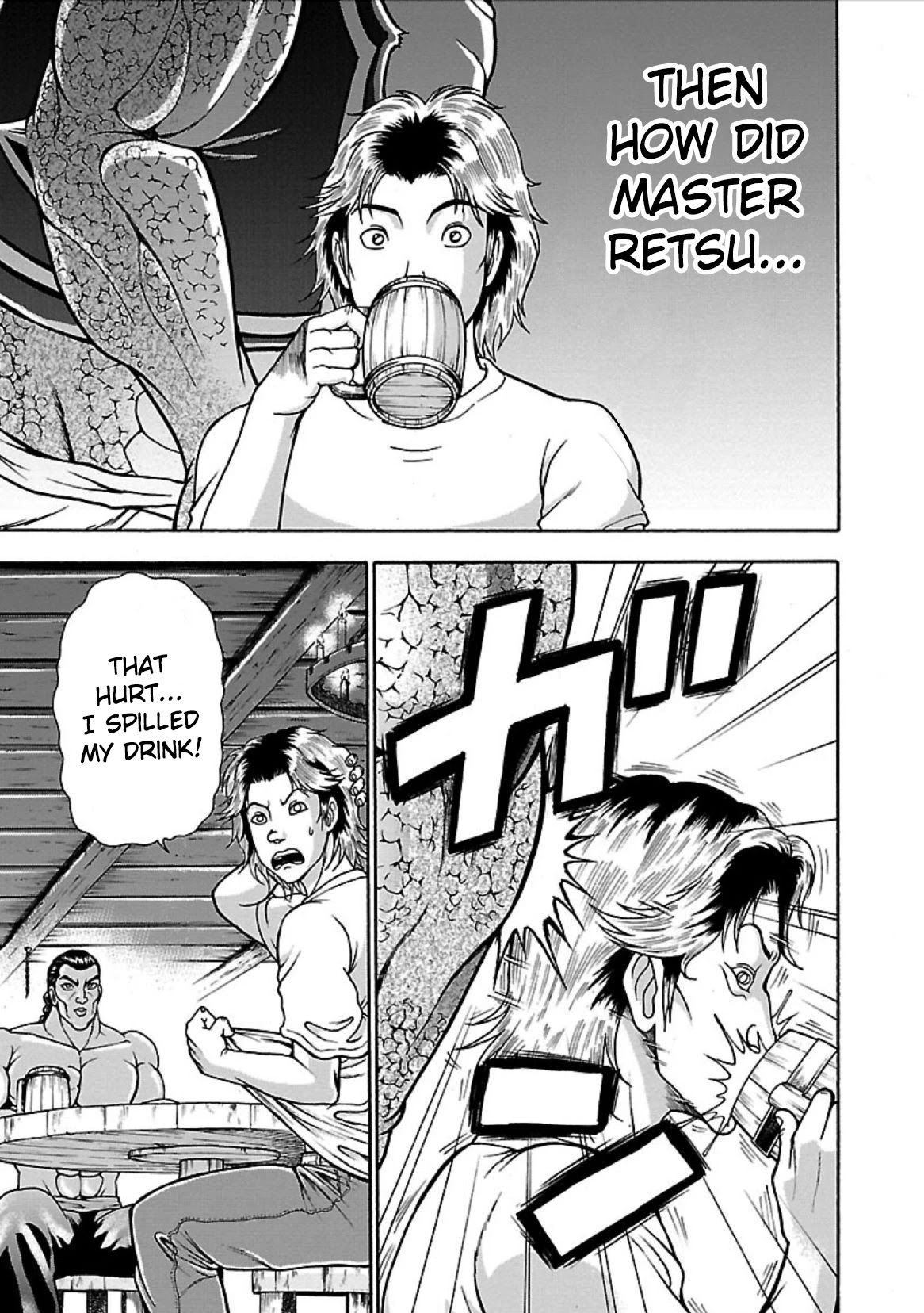 Baki Side Story - Retsu Kaioh Doesn't Mind Even if it's in another World Chapter 3 page 5 - Chapter 3: Lizardman
