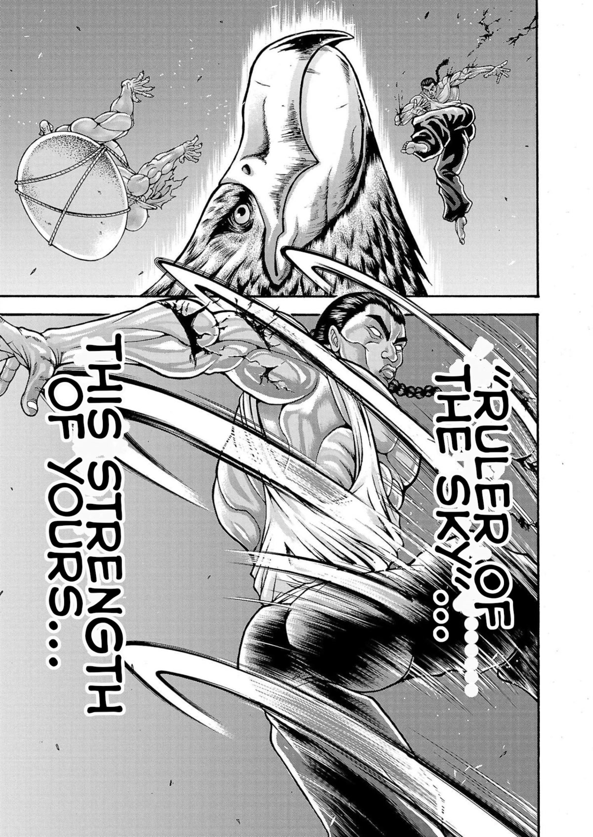 Baki Side Story - Retsu Kaioh Doesn't Mind Even if it's in another World Chapter 30 page 12 - Chapter 30: Unconventional Air Battle