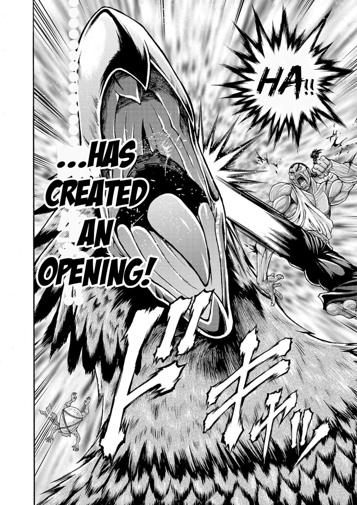 Baki Side Story - Retsu Kaioh Doesn't Mind Even if it's in another World Chapter 30 page 13 - Chapter 30: Unconventional Air Battle