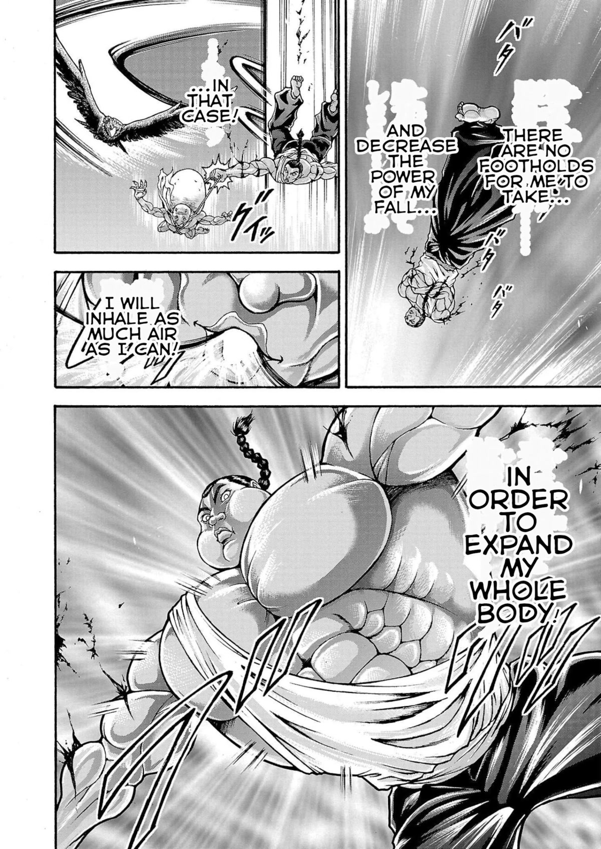 Baki Side Story - Retsu Kaioh Doesn't Mind Even if it's in another World Chapter 30 page 15 - Chapter 30: Unconventional Air Battle
