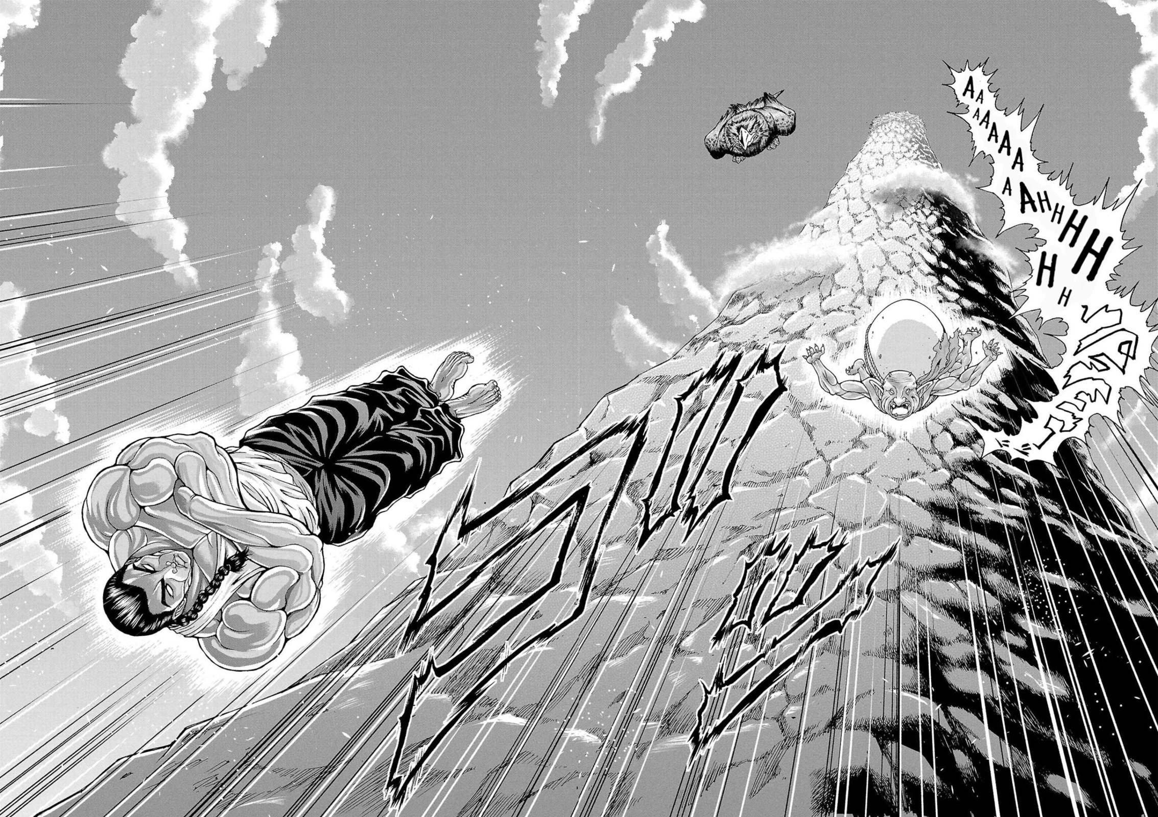 Baki Side Story - Retsu Kaioh Doesn't Mind Even if it's in another World Chapter 30 page 6 - Chapter 30: Unconventional Air Battle