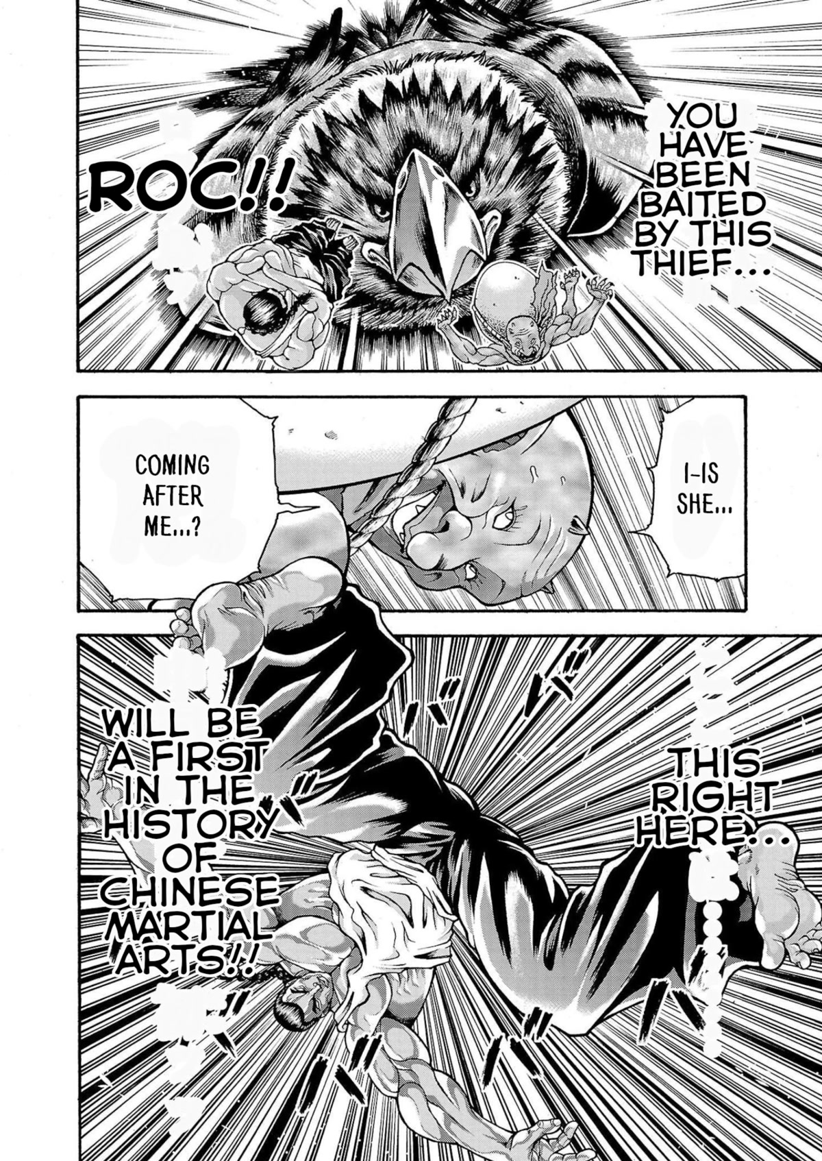 Baki Side Story - Retsu Kaioh Doesn't Mind Even if it's in another World Chapter 30 page 7 - Chapter 30: Unconventional Air Battle