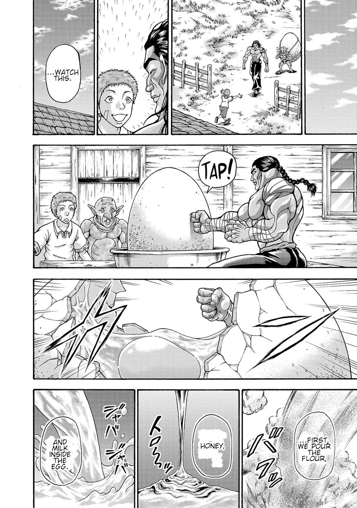 Baki Side Story - Retsu Kaioh Doesn't Mind Even if it's in another World Chapter 31 page 11 - Chapter 31: My name is