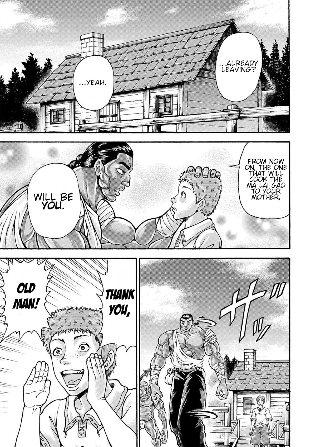 Baki Side Story - Retsu Kaioh Doesn't Mind Even if it's in another World Chapter 31 page 16 - Chapter 31: My name is