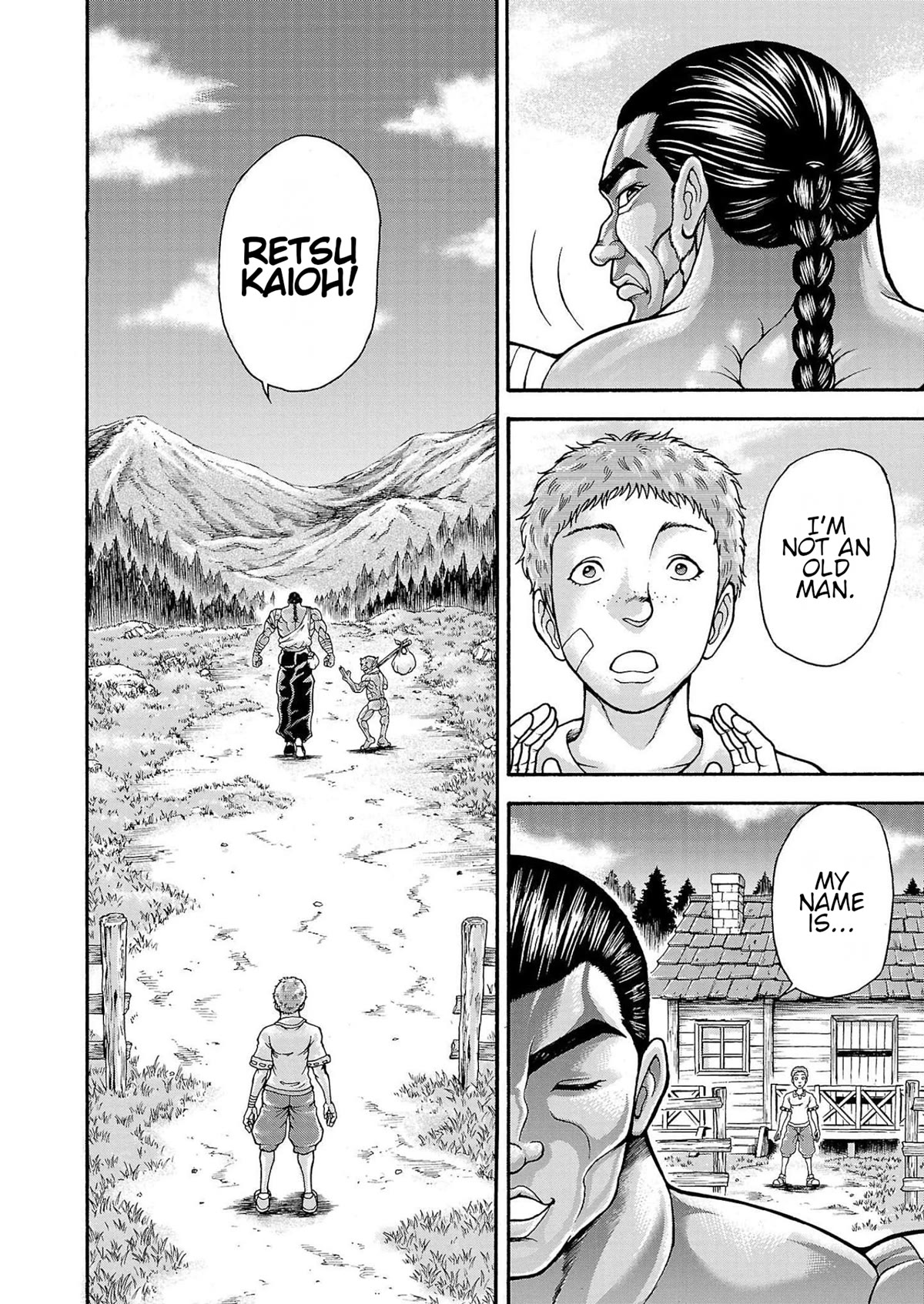 Baki Side Story - Retsu Kaioh Doesn't Mind Even if it's in another World Chapter 31 page 17 - Chapter 31: My name is