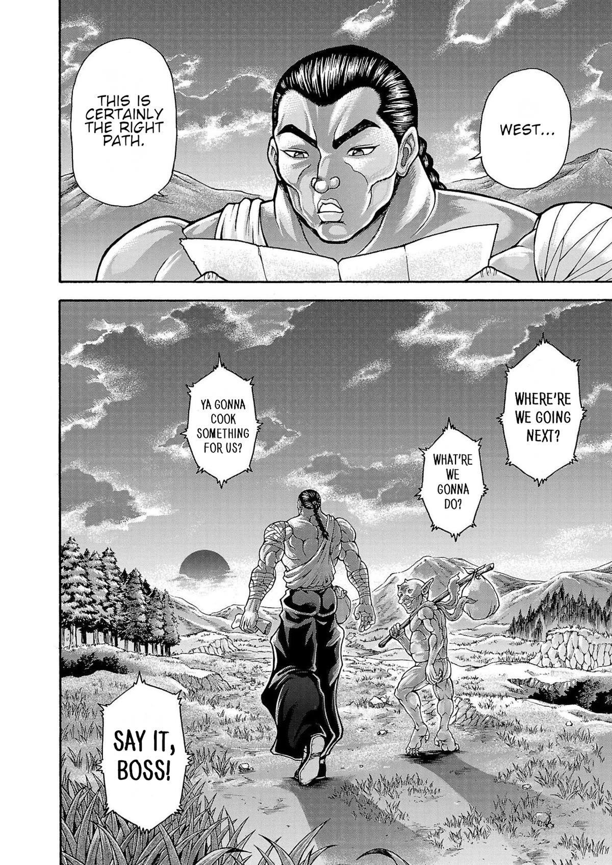 Baki Side Story - Retsu Kaioh Doesn't Mind Even if it's in another World Chapter 31 page 19 - Chapter 31: My name is