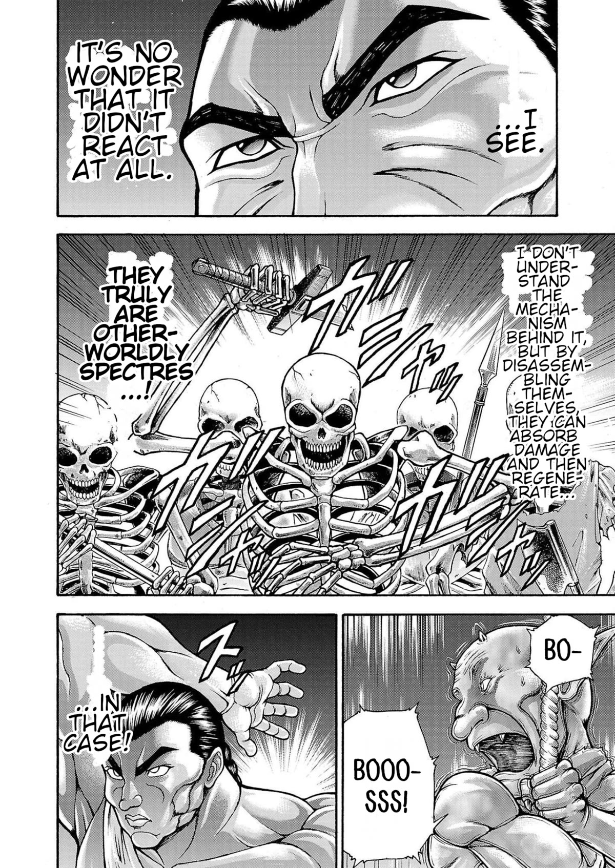 Baki Side Story - Retsu Kaioh Doesn't Mind Even if it's in another World Chapter 32 page 14 - Chapter 32: The town of Murone