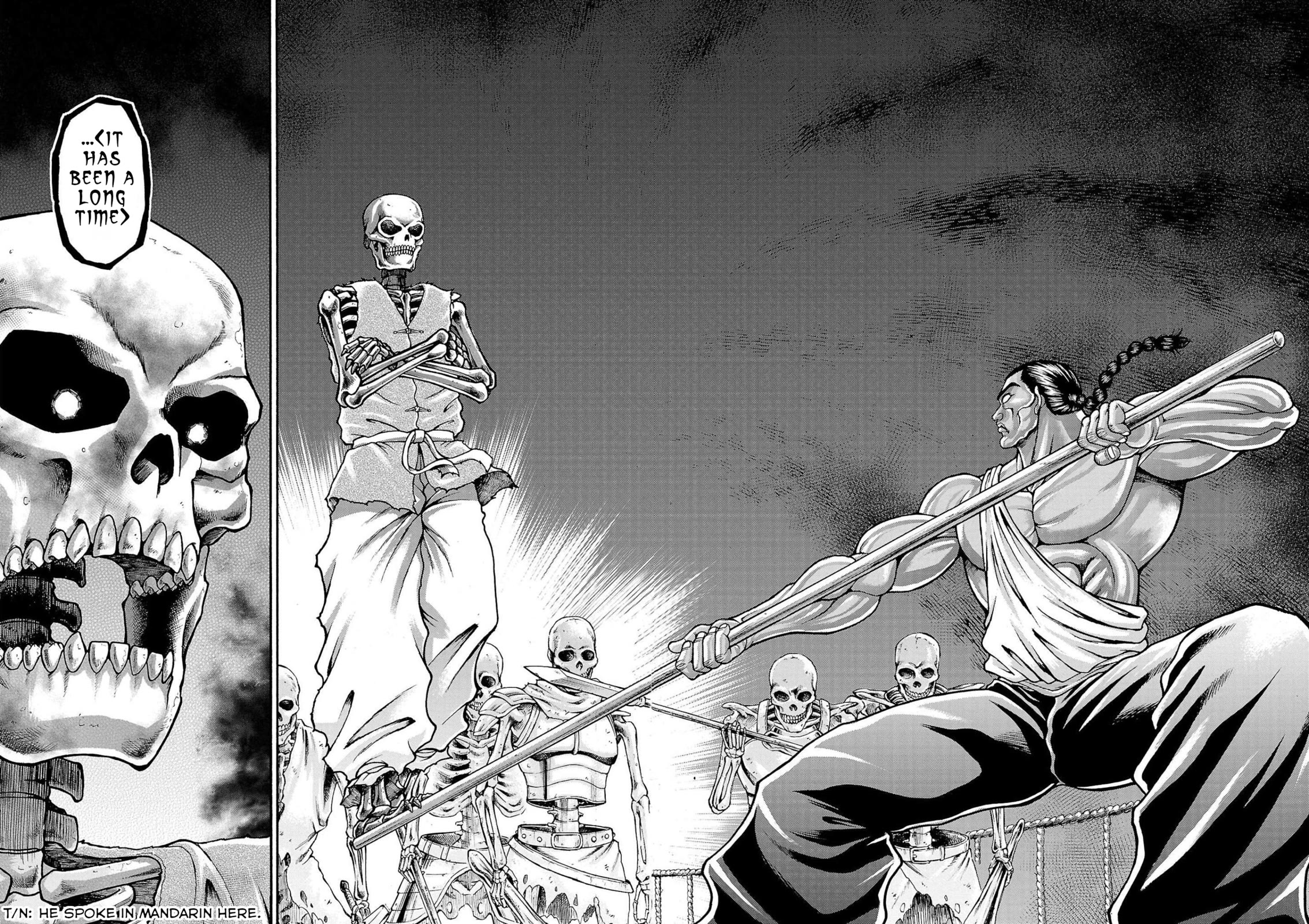 Baki Side Story - Retsu Kaioh Doesn't Mind Even if it's in another World Chapter 32 page 18 - Chapter 32: The town of Murone