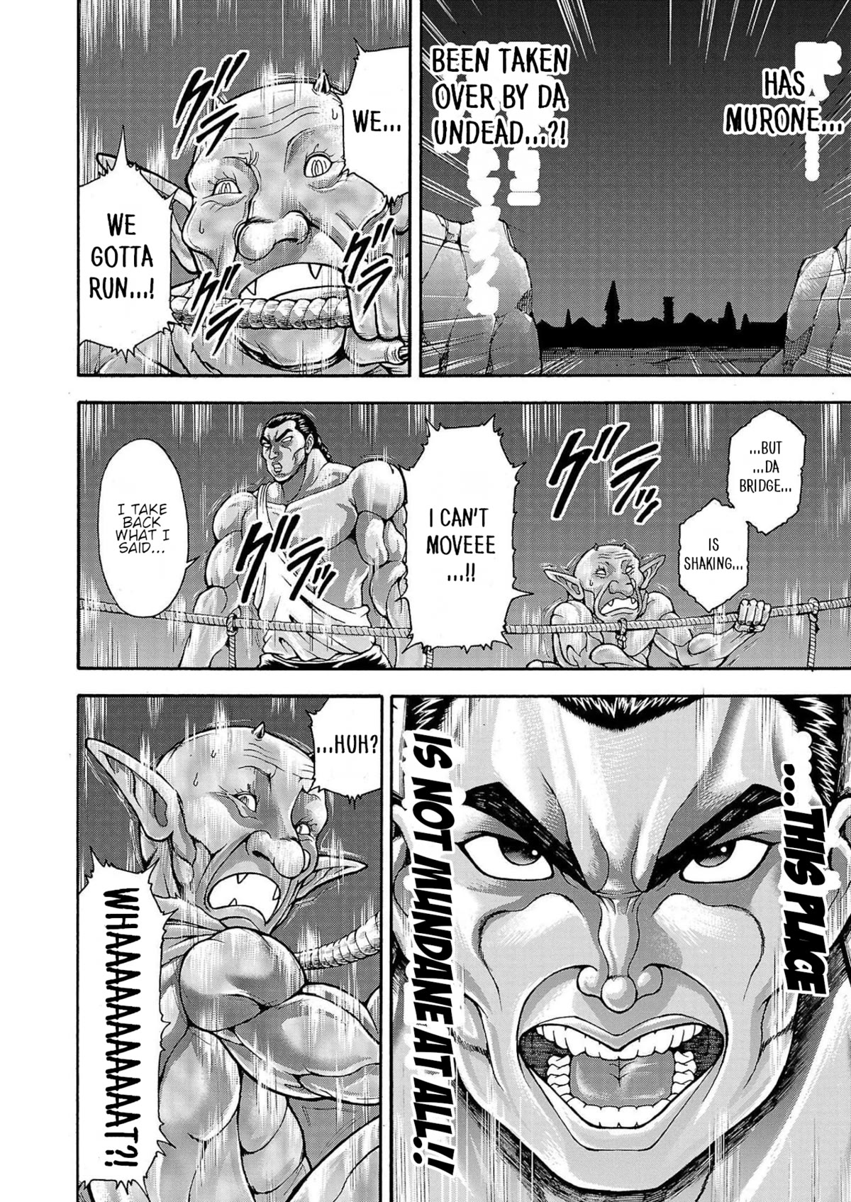 Baki Side Story - Retsu Kaioh Doesn't Mind Even if it's in another World Chapter 32 page 8 - Chapter 32: The town of Murone