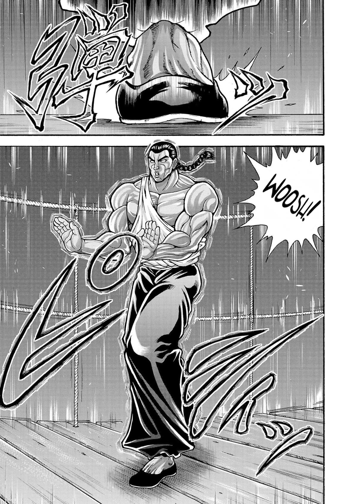 Baki Side Story - Retsu Kaioh Doesn't Mind Even if it's in another World Chapter 32 page 9 - Chapter 32: The town of Murone